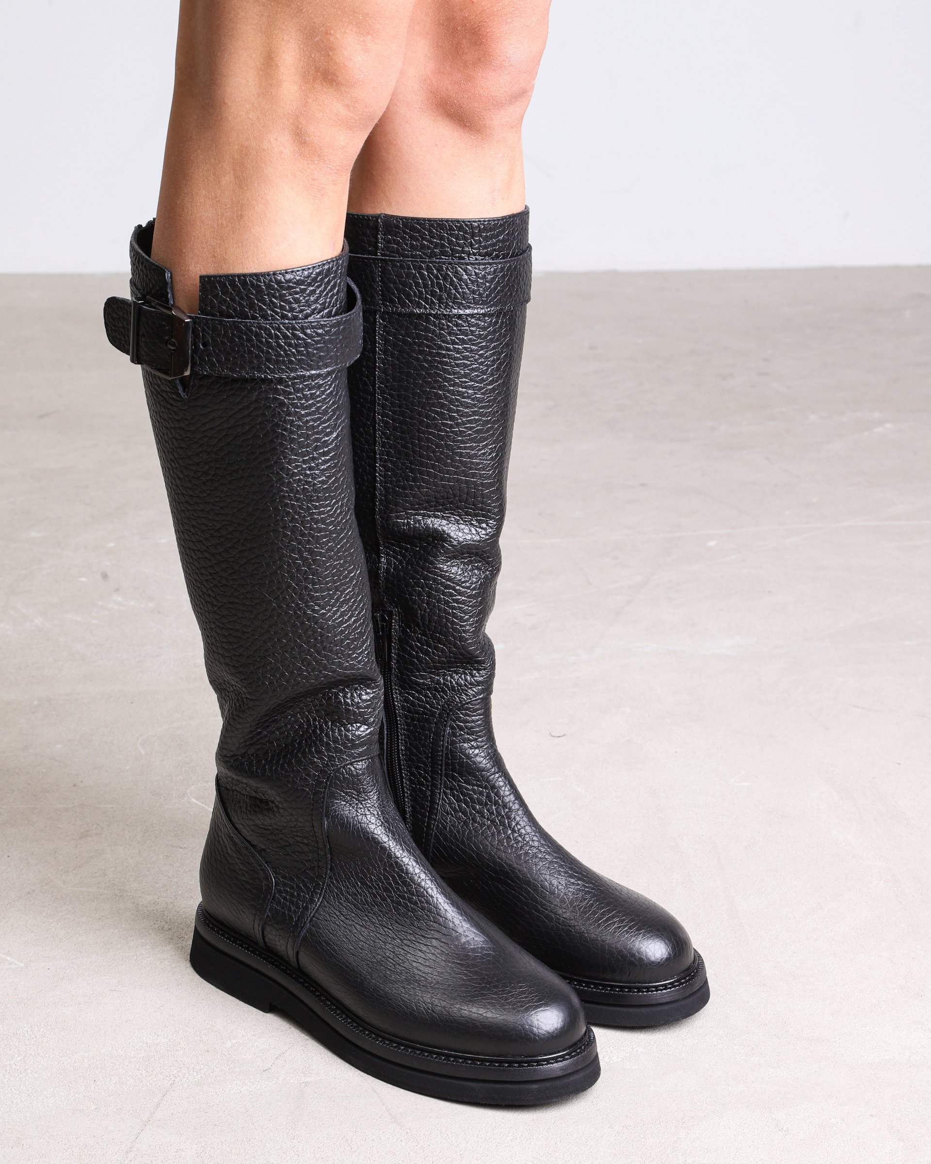 Черные кожаные сапоги - Image 6 of 7