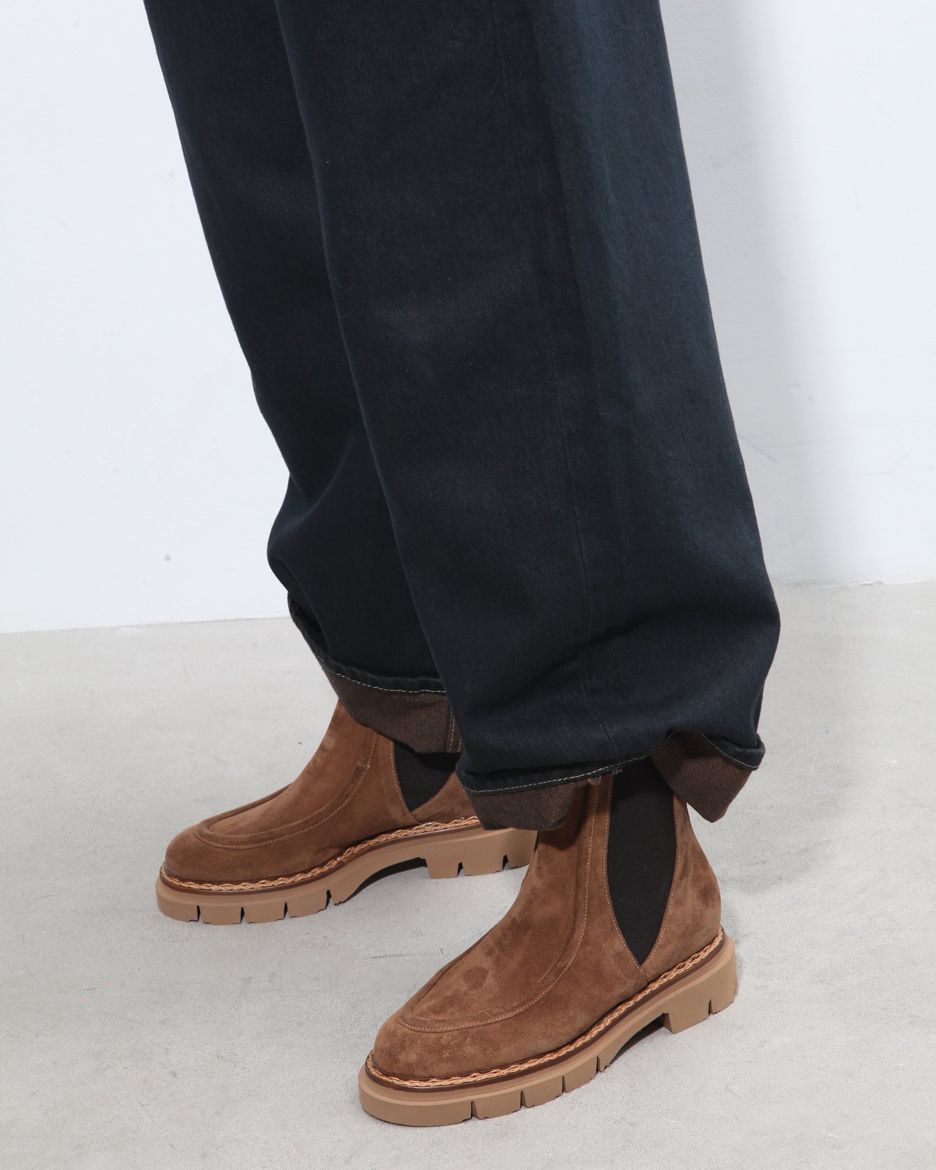 Коричневые ботинки из замши - Image 5 of 6