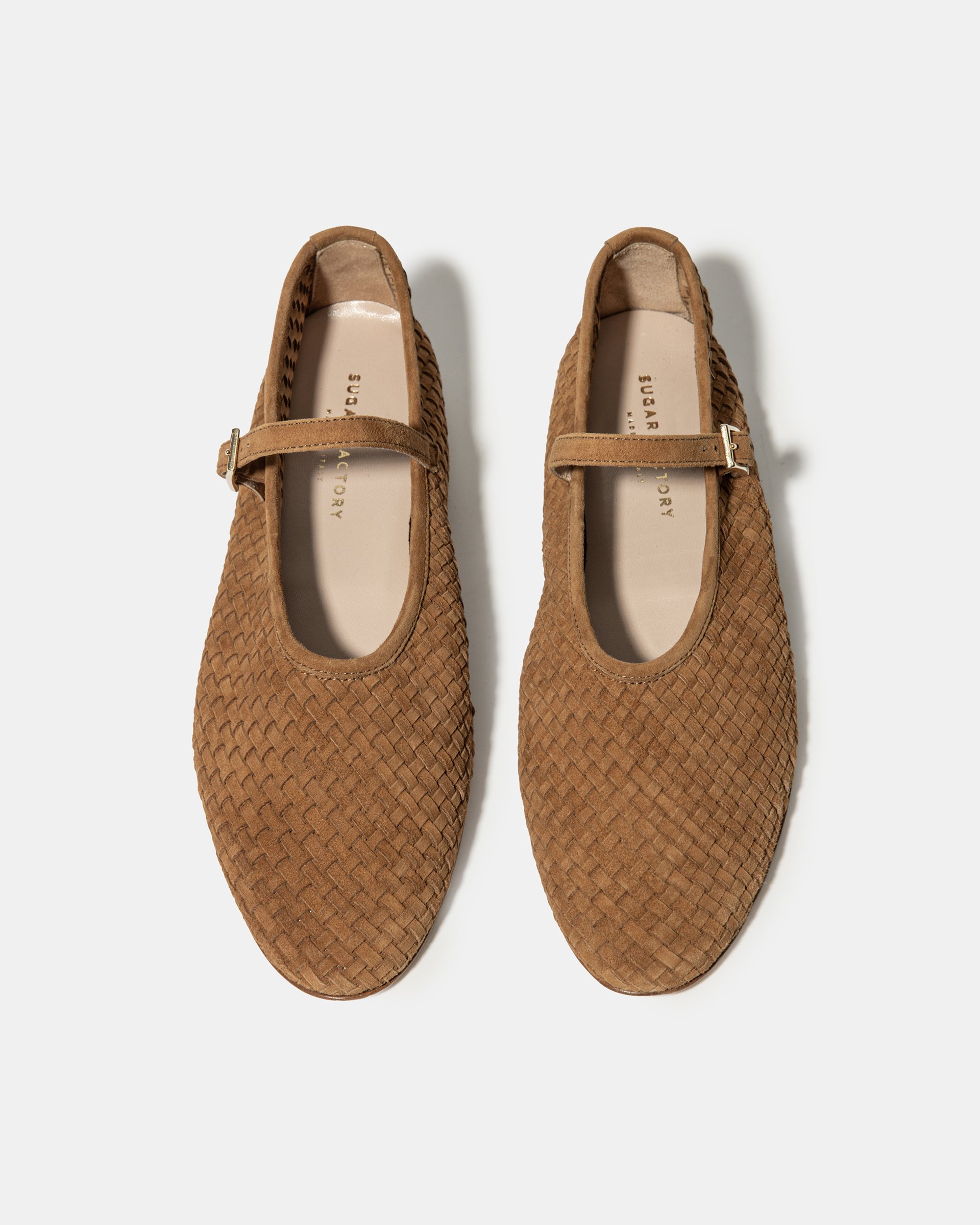 Коричневые замшевые балетки - Image 3 of 5