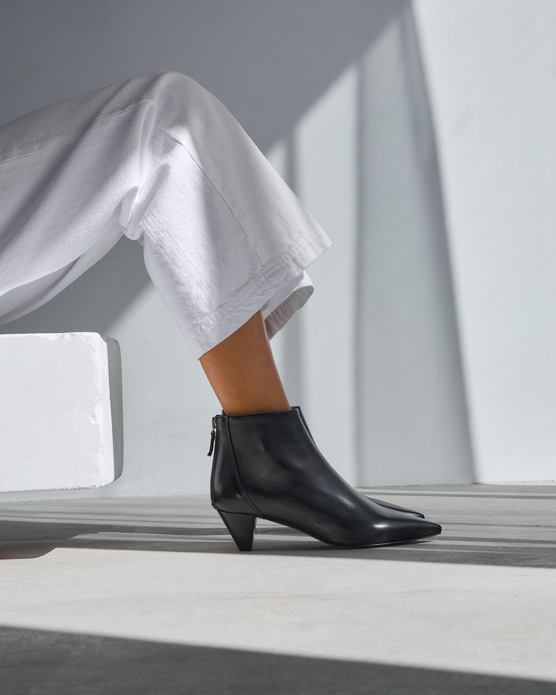 Черные ботильоны из натуральной кожи - Image 5 of 6