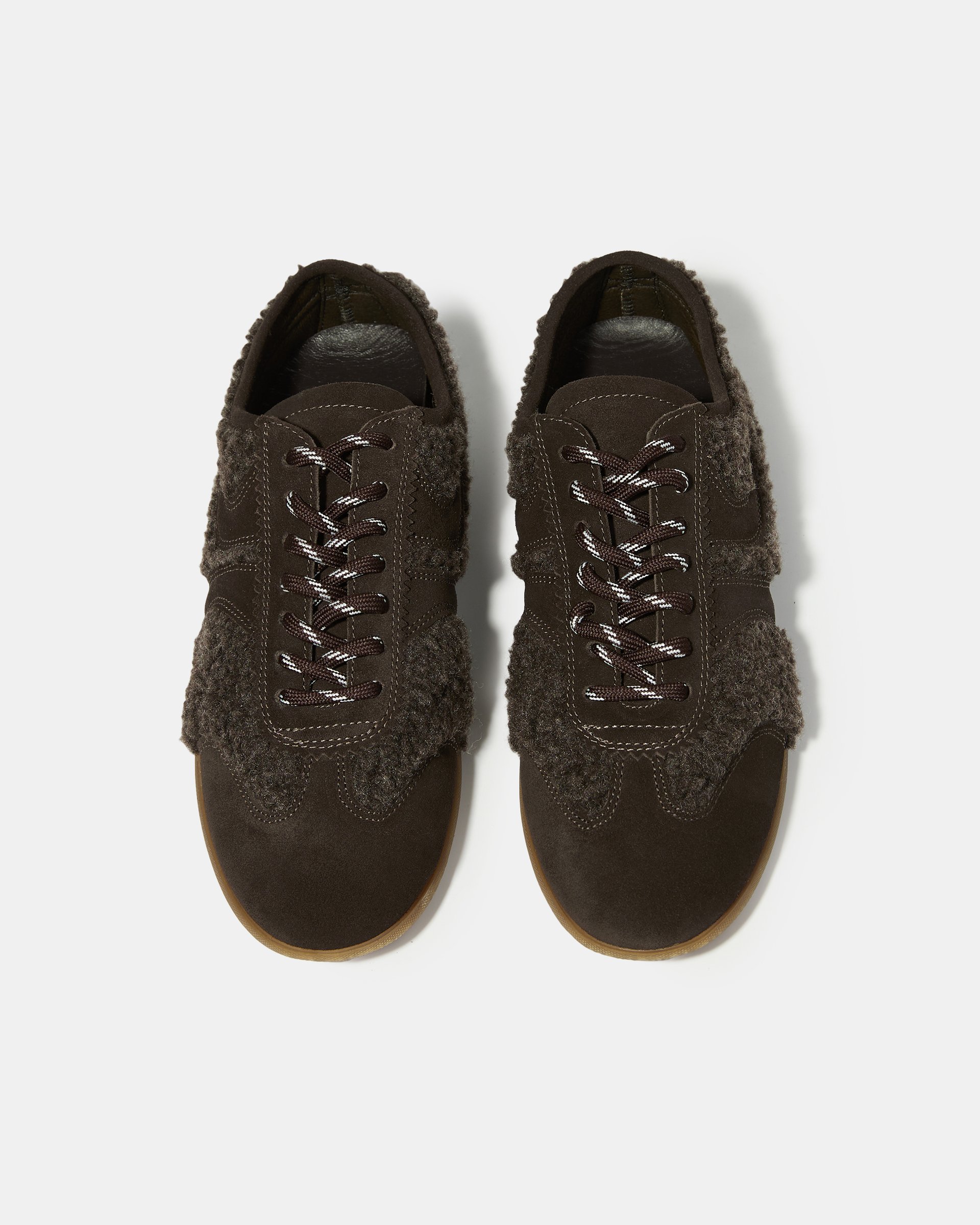 Темно-коричневые кеды - Image 3 of 5