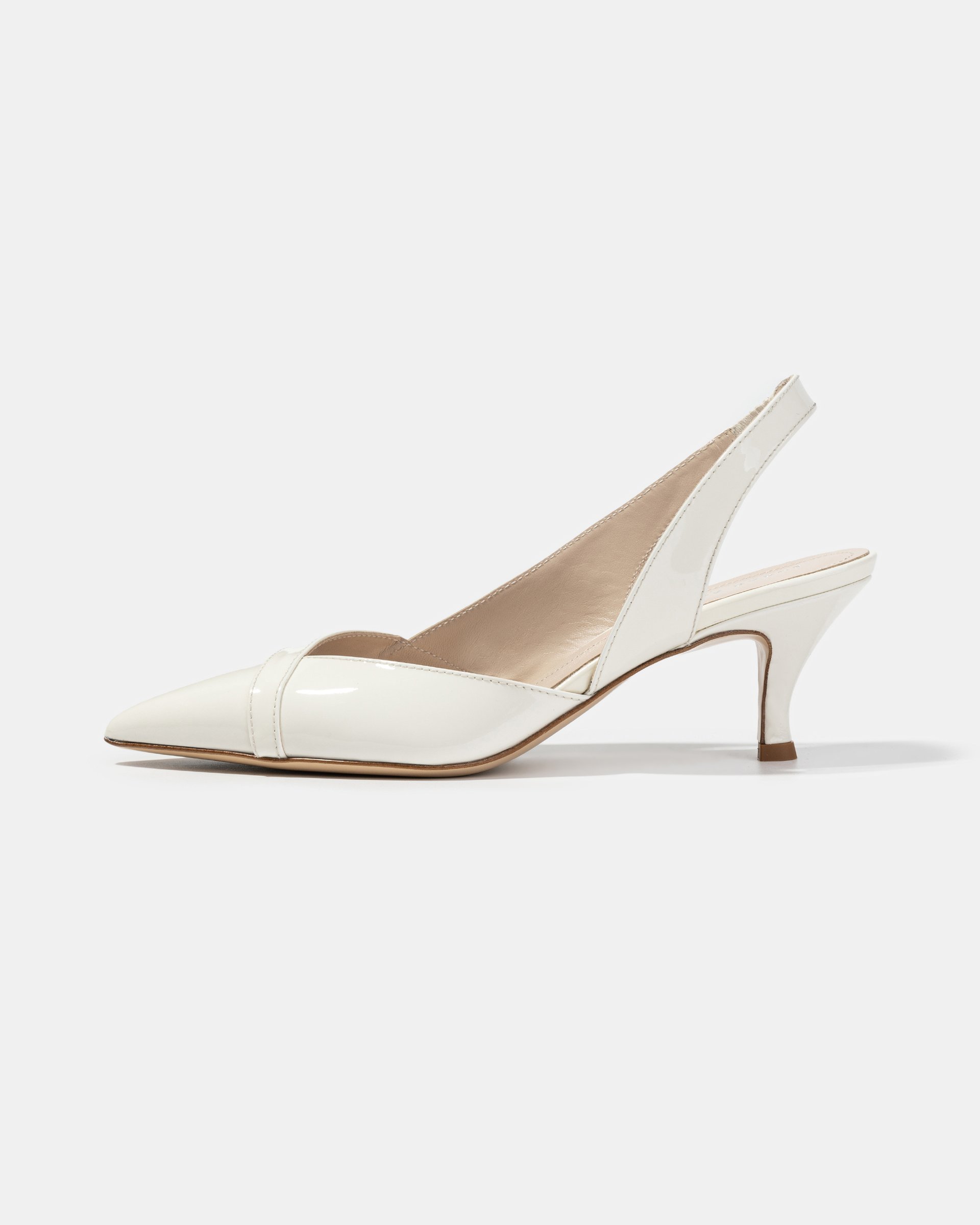 Белые лакированные туфли - Main image