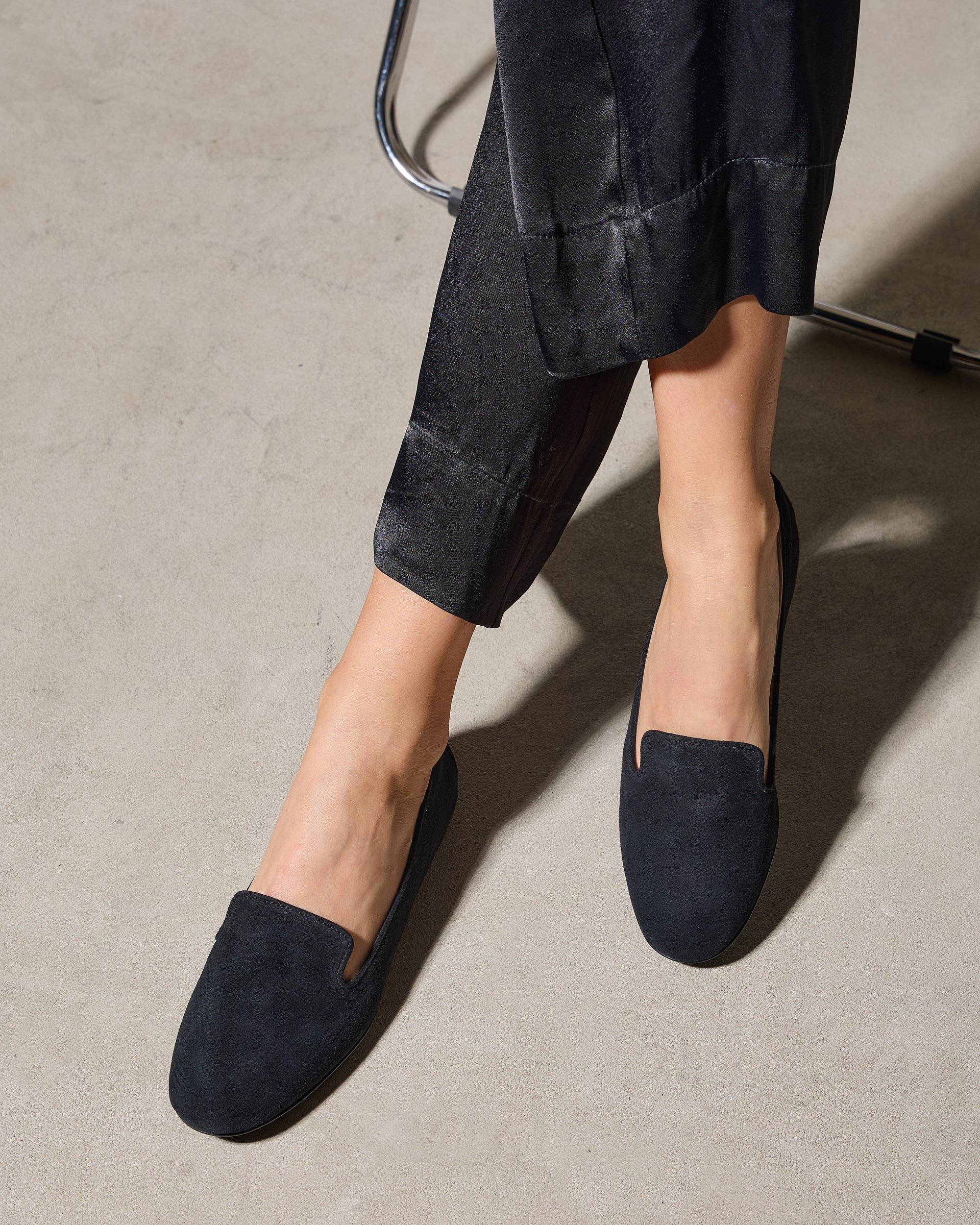 Черные замшевые мокасины - Image 5 of 6