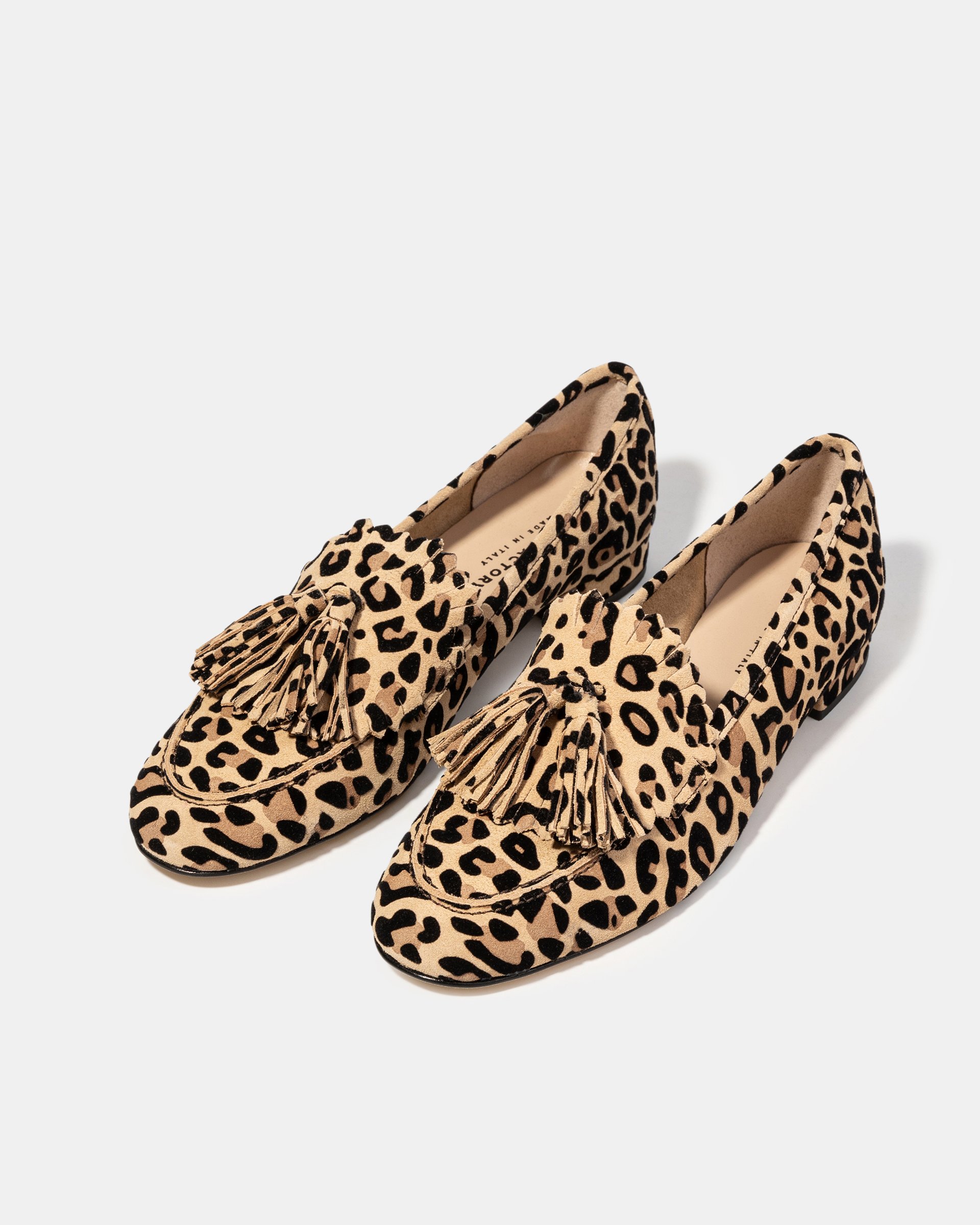Леопардовые замшевые лоферы - Image 2 of 5