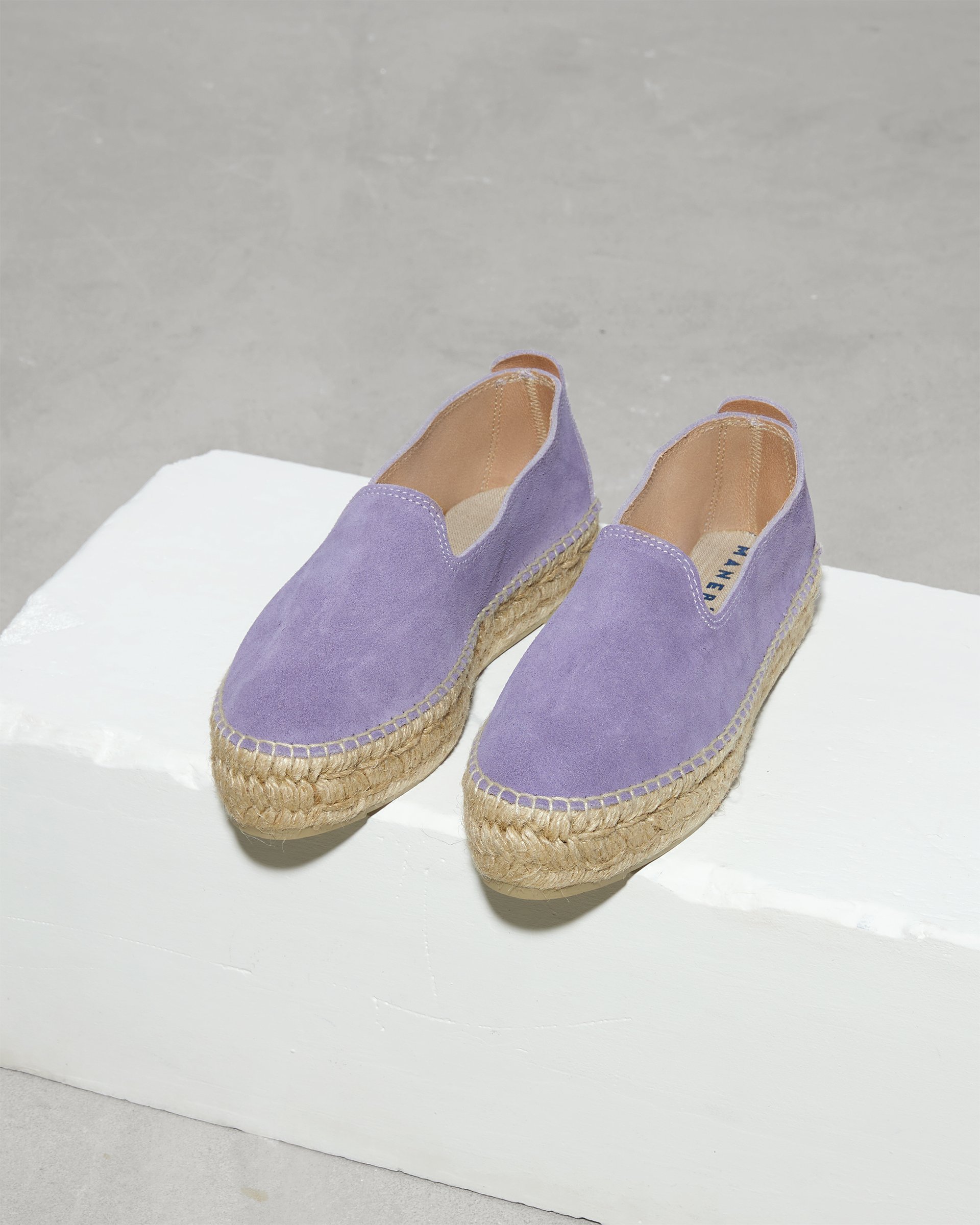 Фиолетовые замшевые эспадрильи - Image 3 of 6