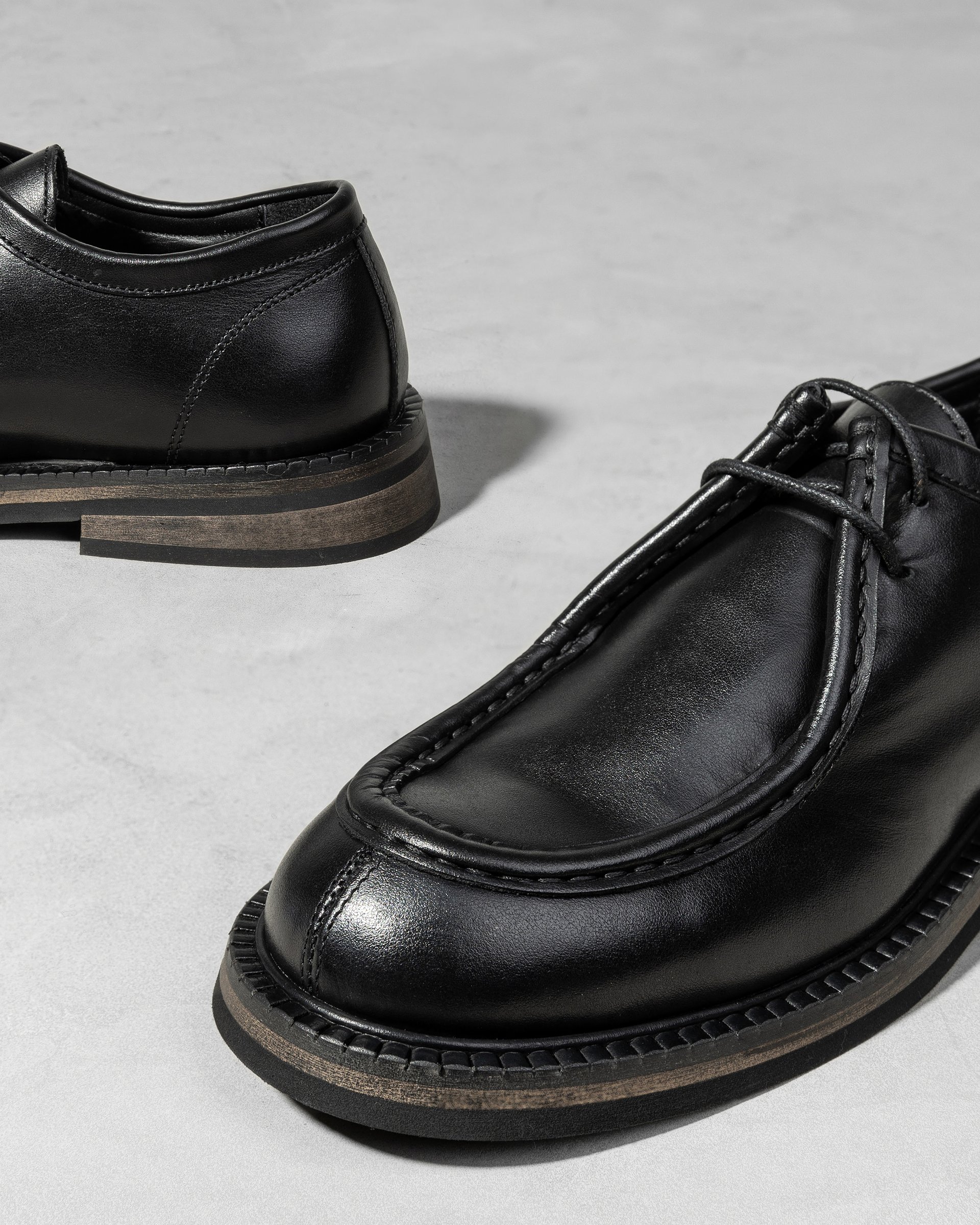 Черные кожаные полуботинки - Image 4 of 5