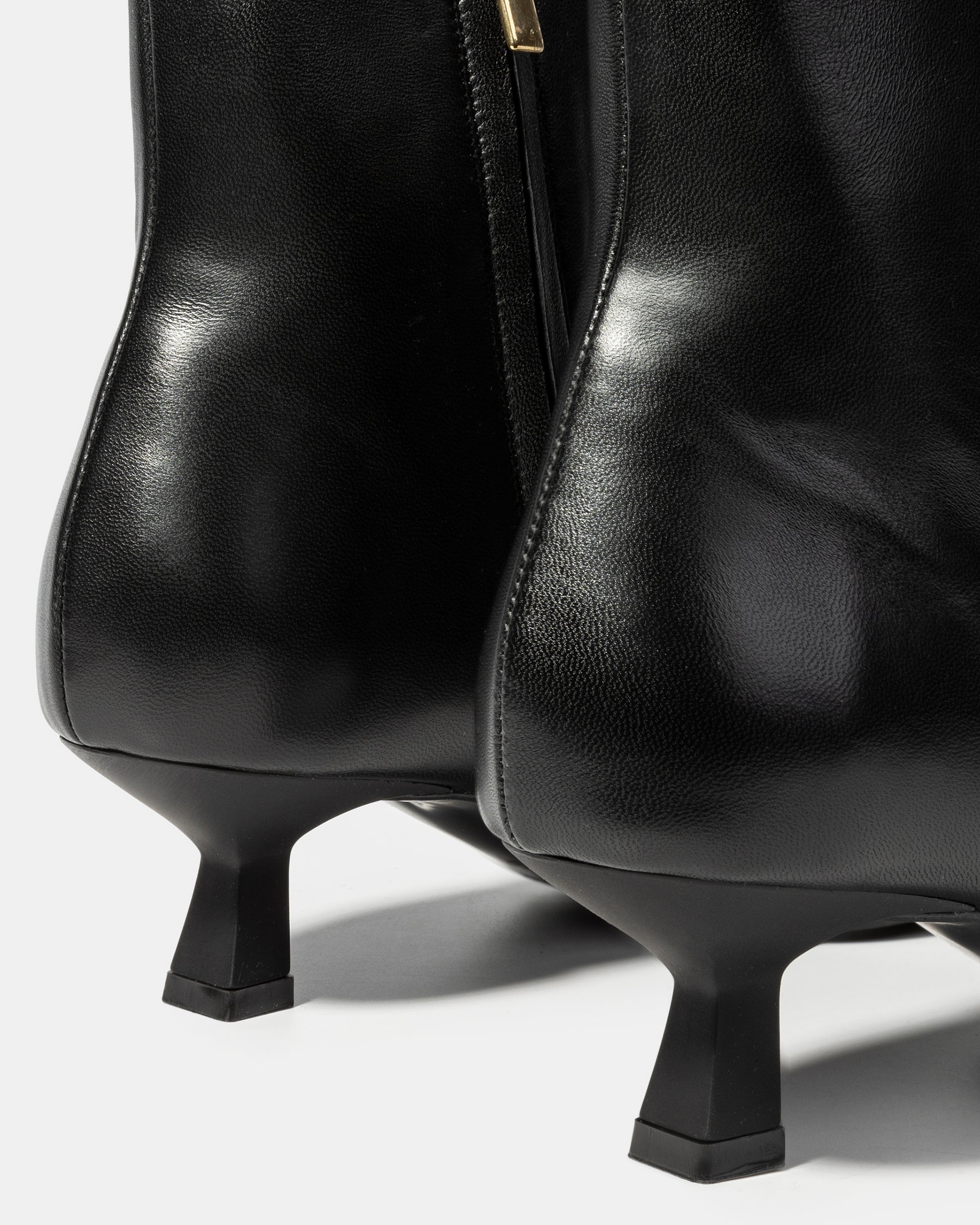 Черные кожаные ботильоны - Image 4 of 4