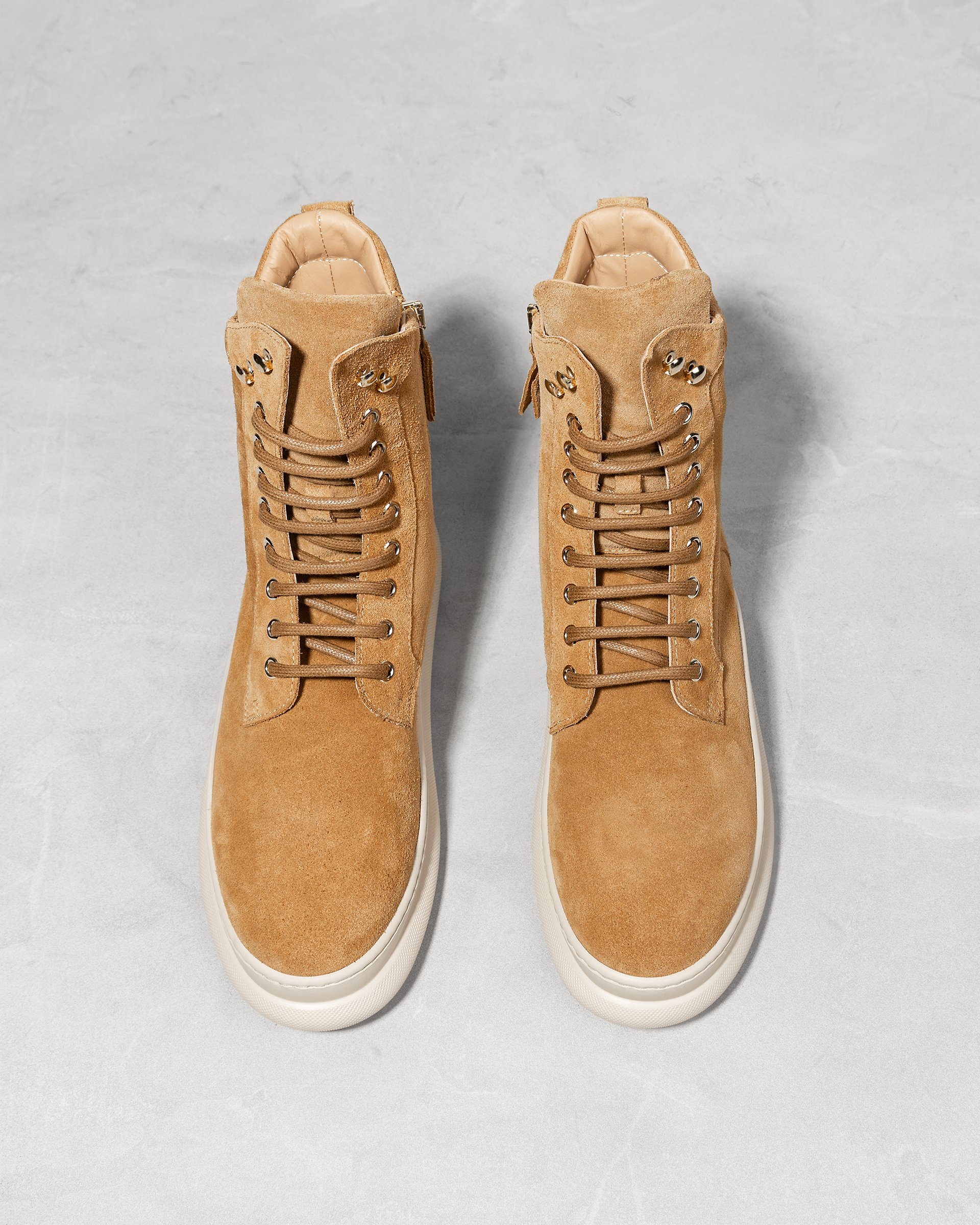 Замшевые ботинки песочного цвета - Image 3 of 4