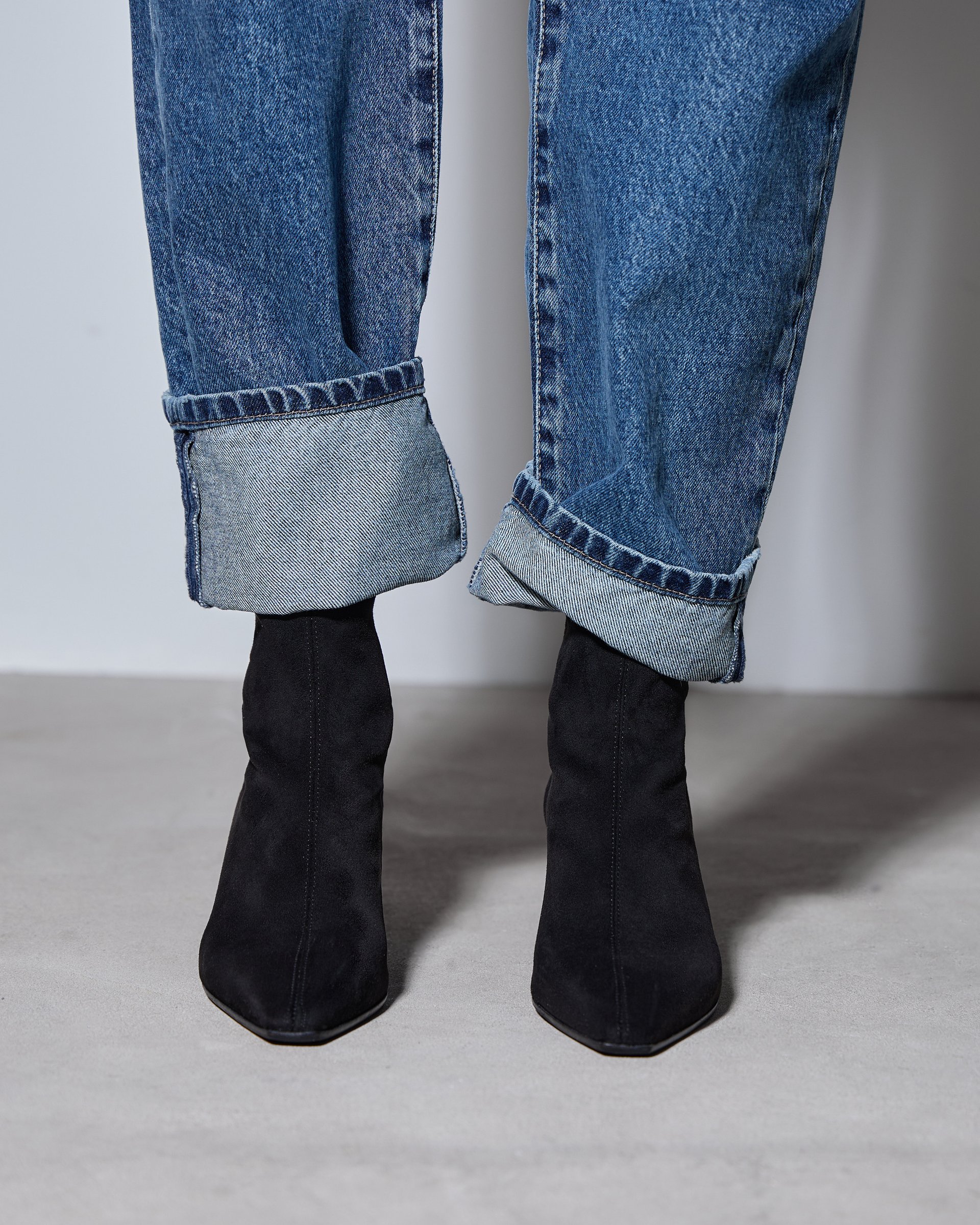 Черные ботильоны из натуральной замши - Image 4 of 6