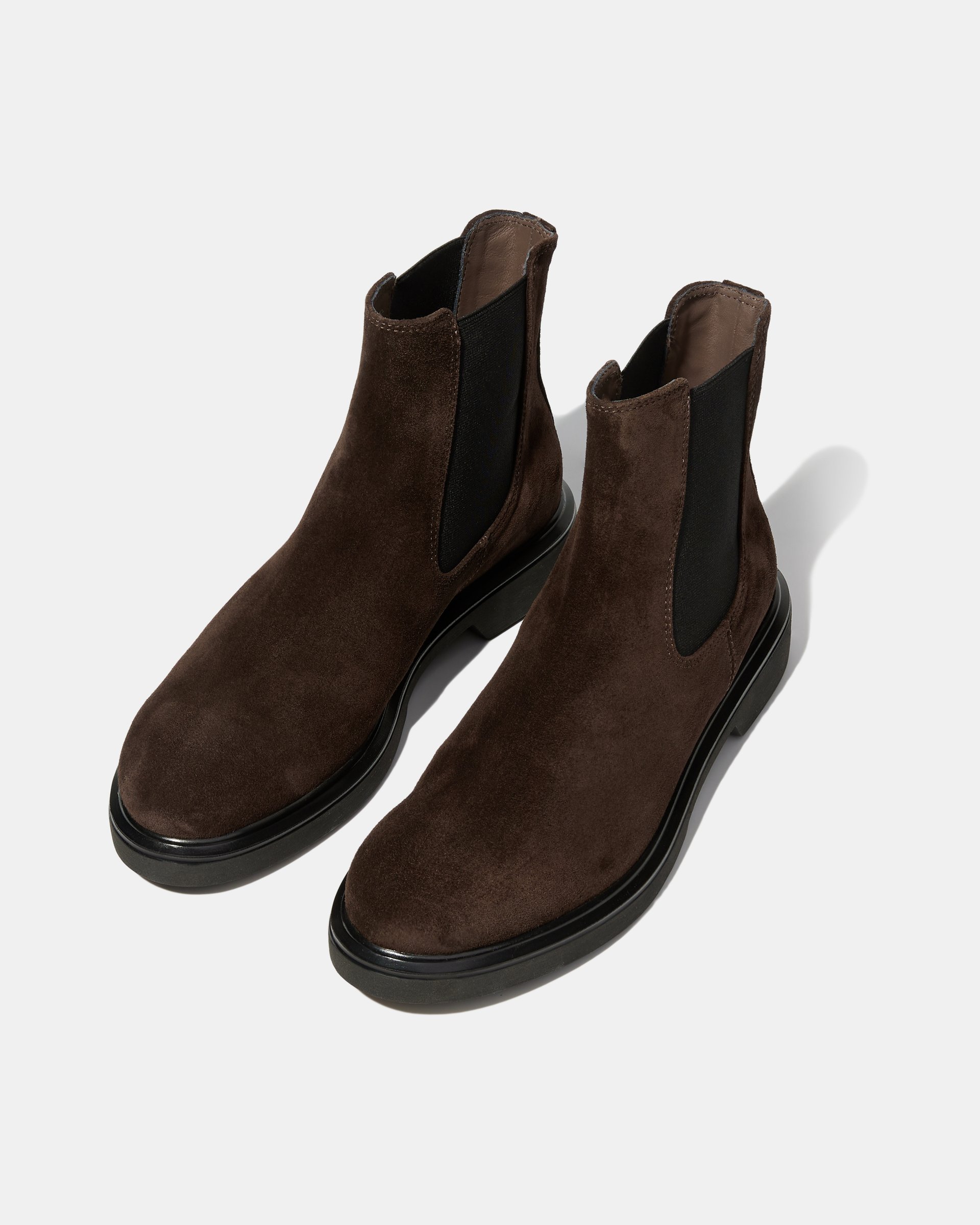 Темно-коричневые замшевые ботинки - Image 2 of 4