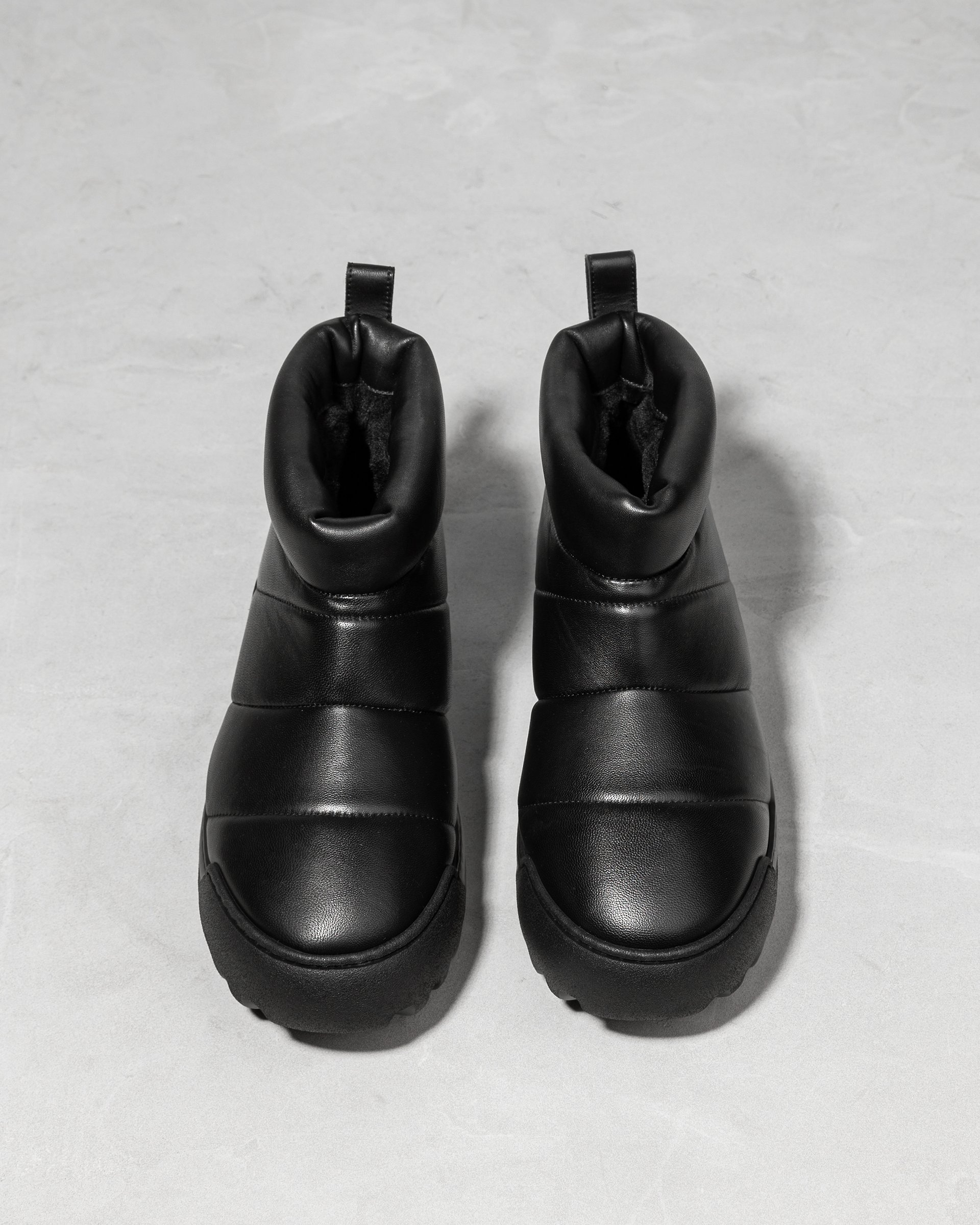 Черные кожаные зимние ботинки - Image 3 of 4