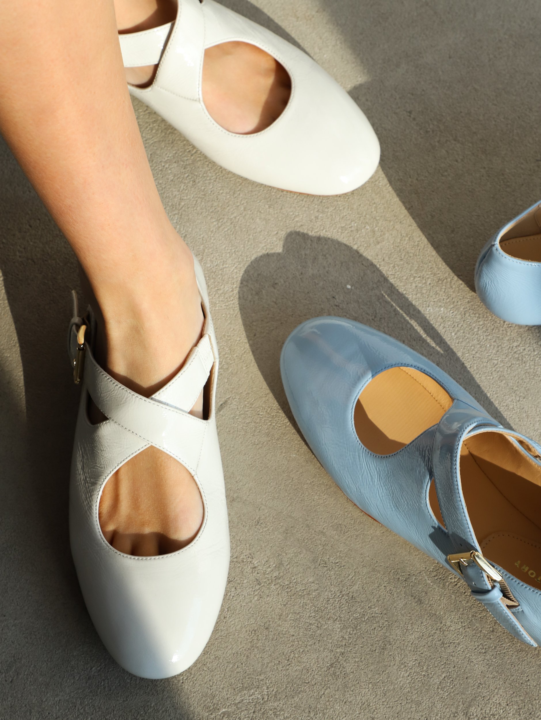 Белые лакированные туфли - Image 5 of 5