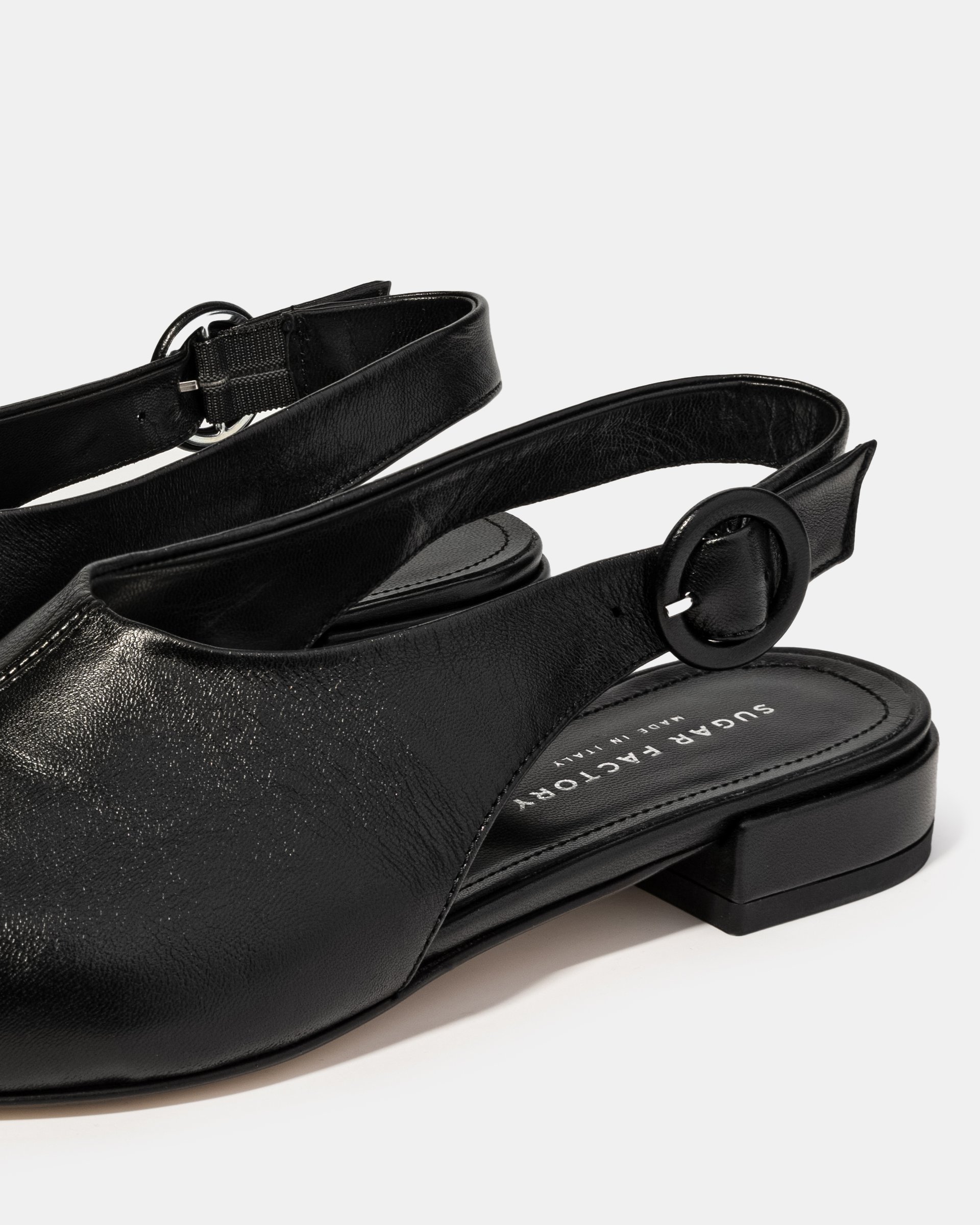 Черные туфли на низком каблуке - Image 4 of 5