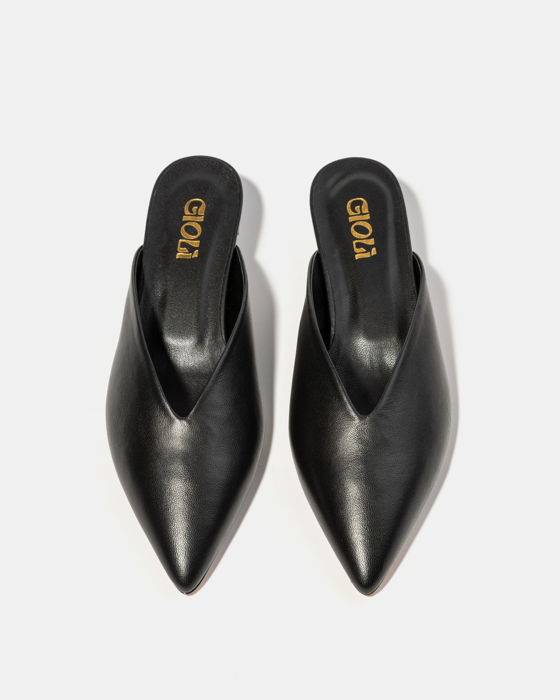 Черные кожаные мюли - Image 3 of 4