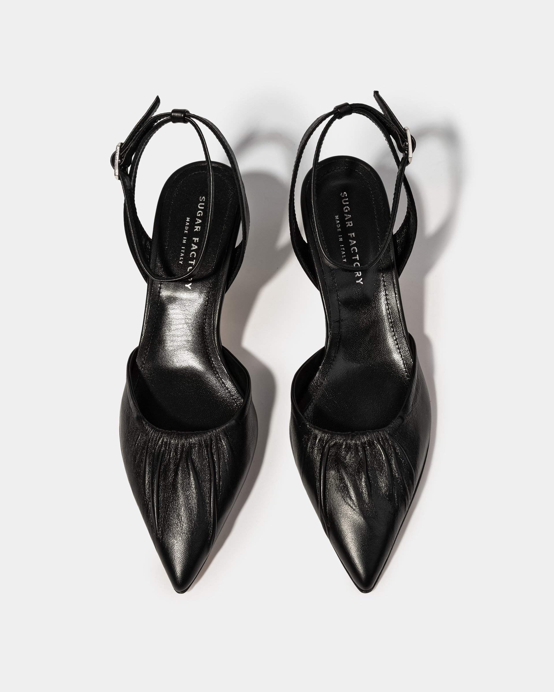 Черные туфли из натуральной кожи - Image 3 of 5