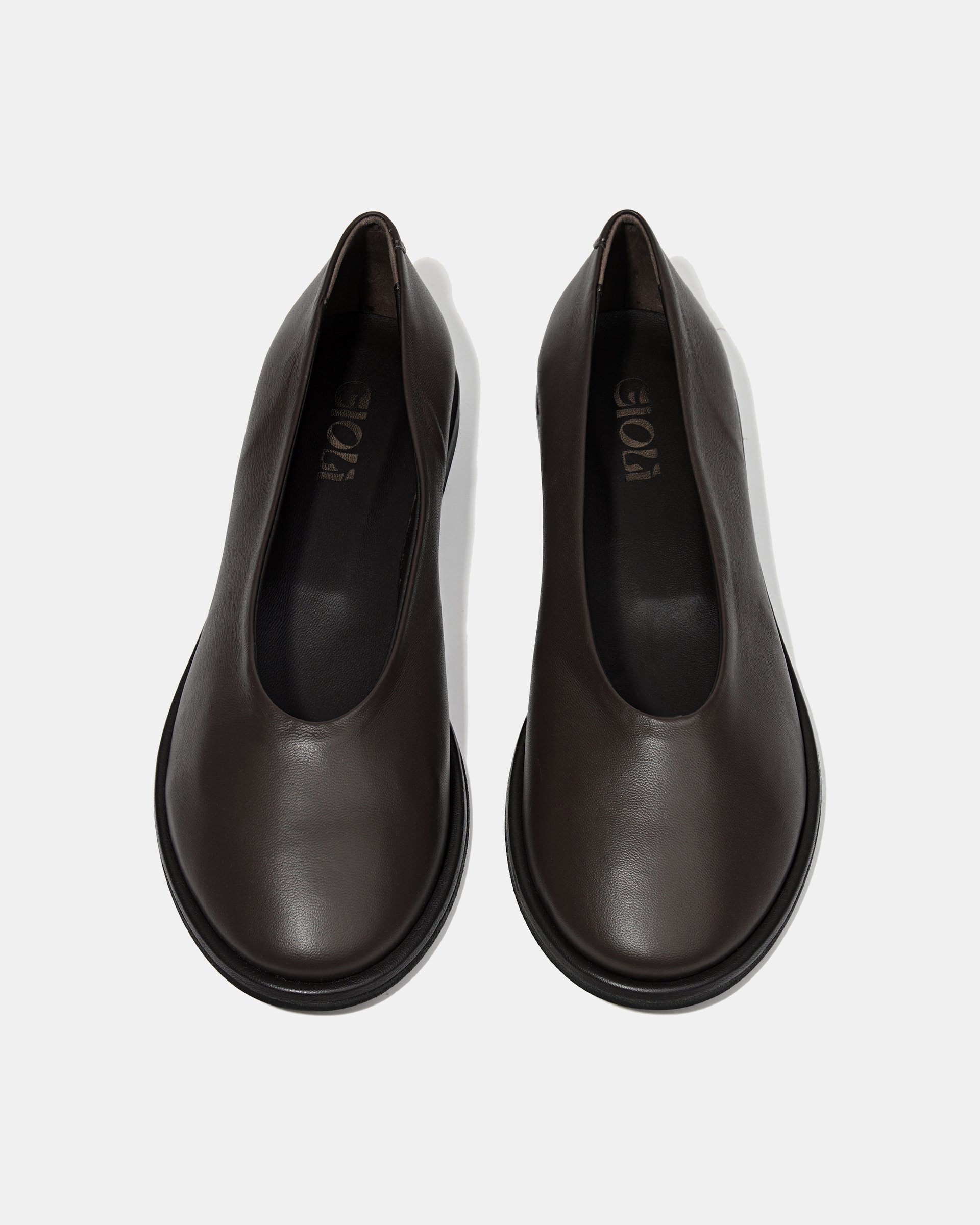 Темно-коричневые туфли из натуральной кожи - Image 3 of 4