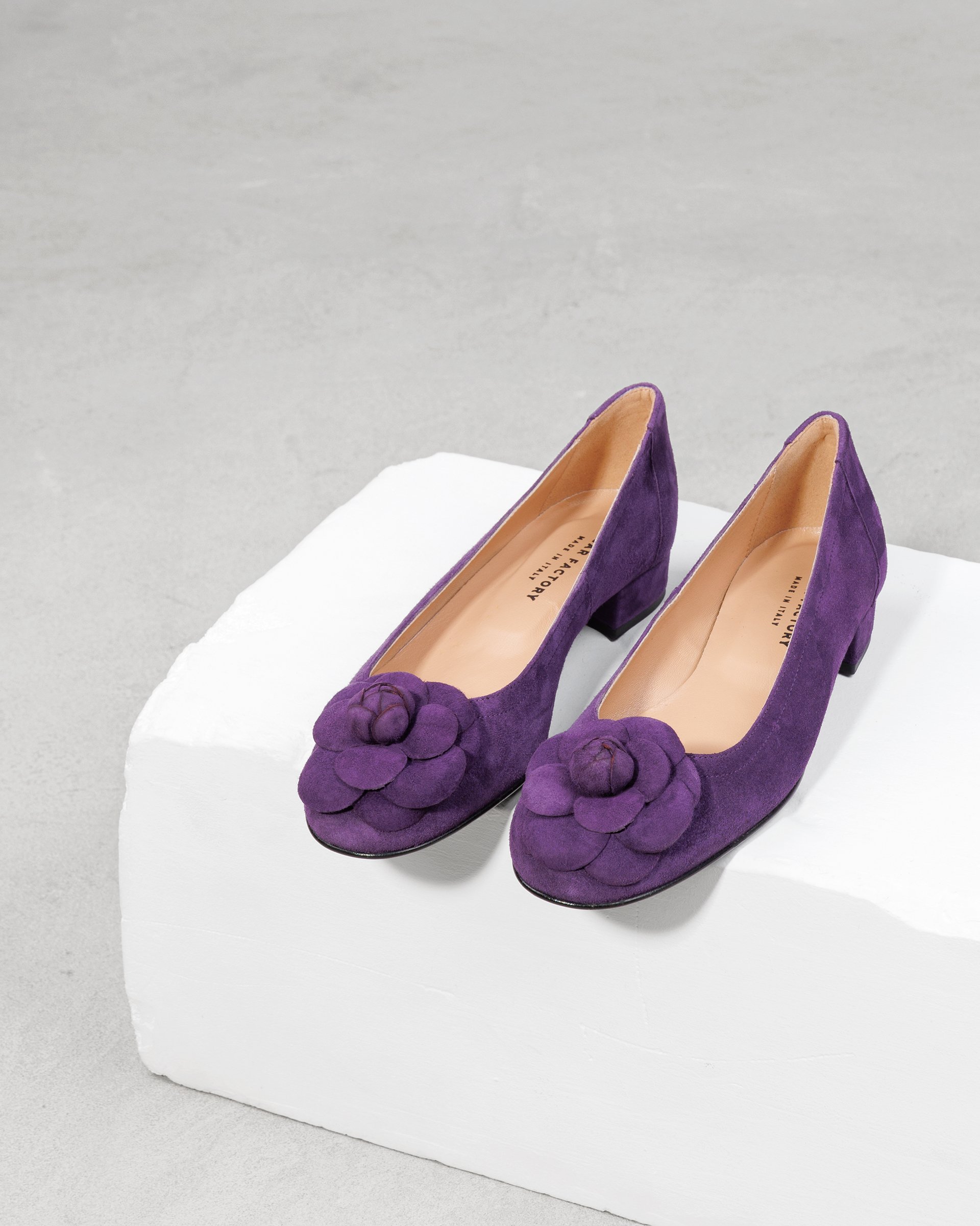 Замшевые фиолетовые туфли - Image 2 of 6