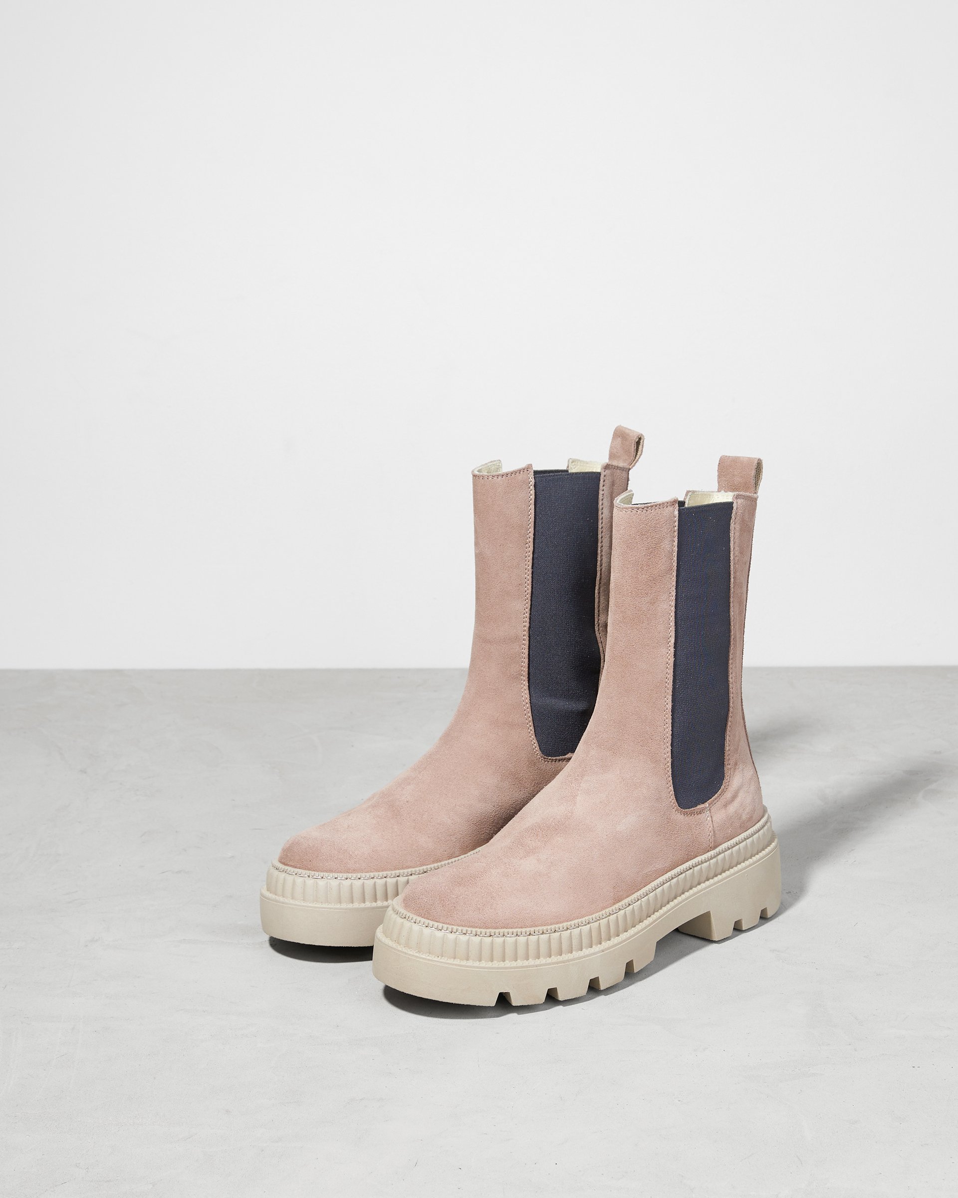 Светло-бежевые замшевые ботинки - Image 2 of 4