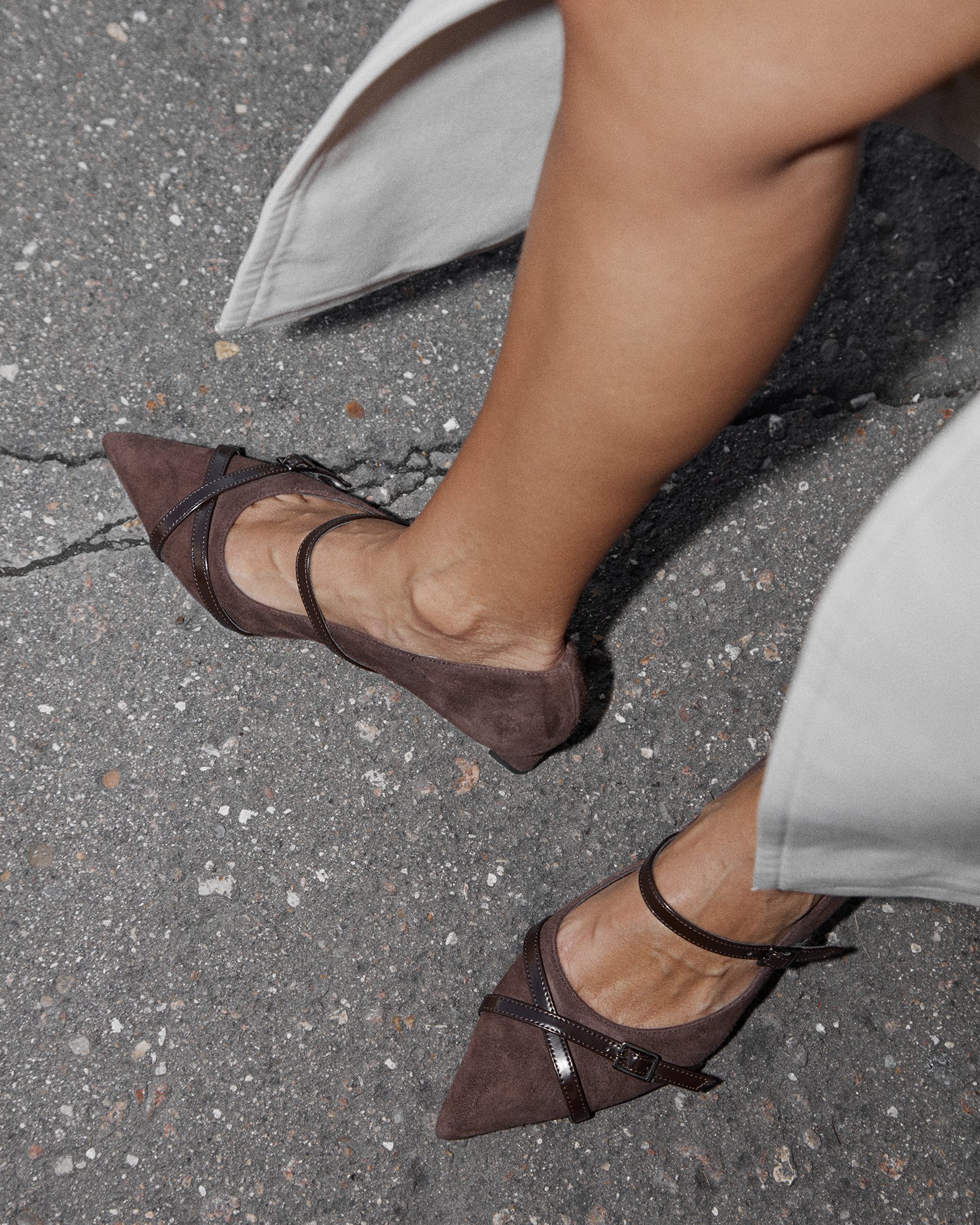 Коричневые туфли из натуральной замши - Image 5 of 5