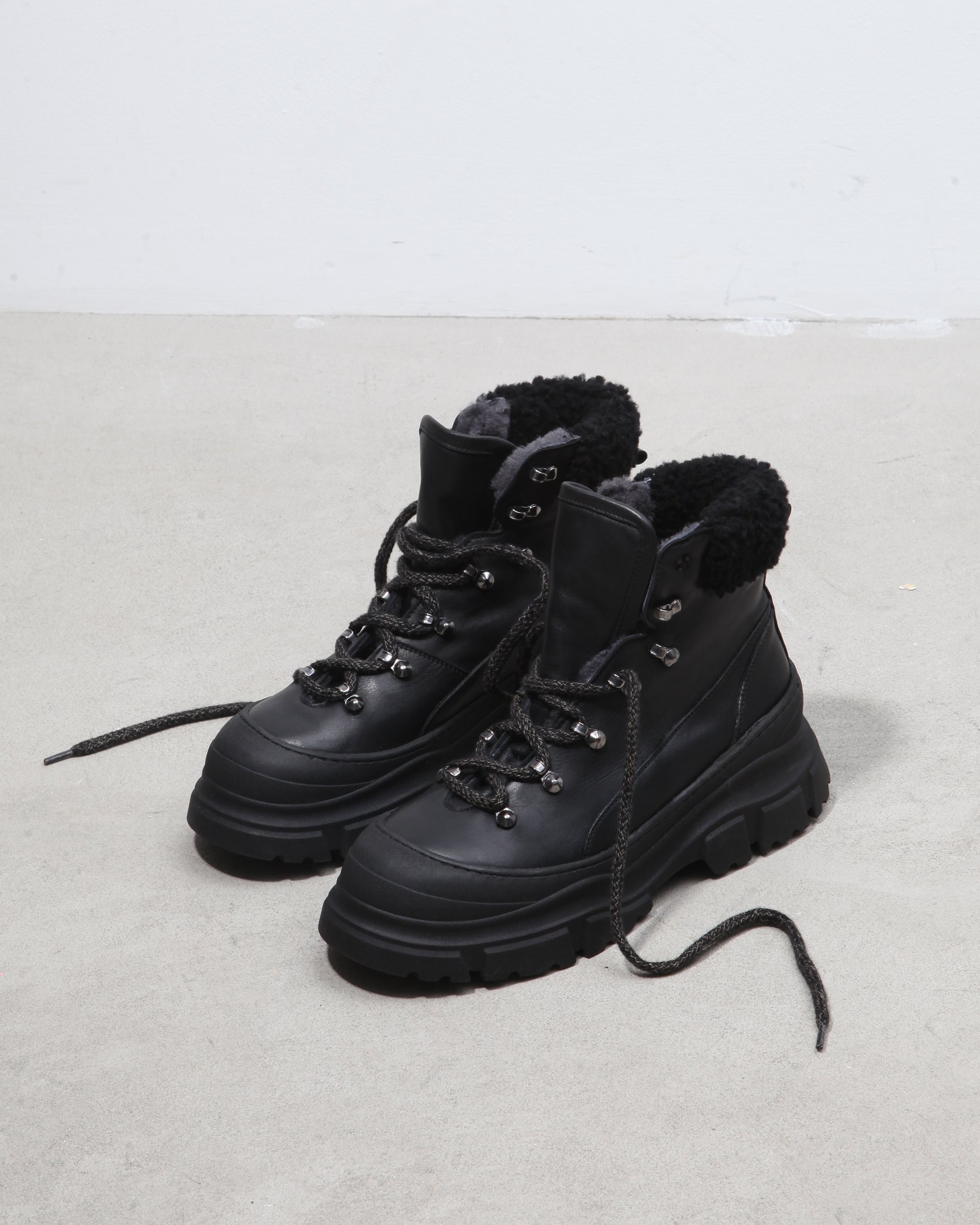 Черные зимние кожаные ботинки - Image 7 of 7