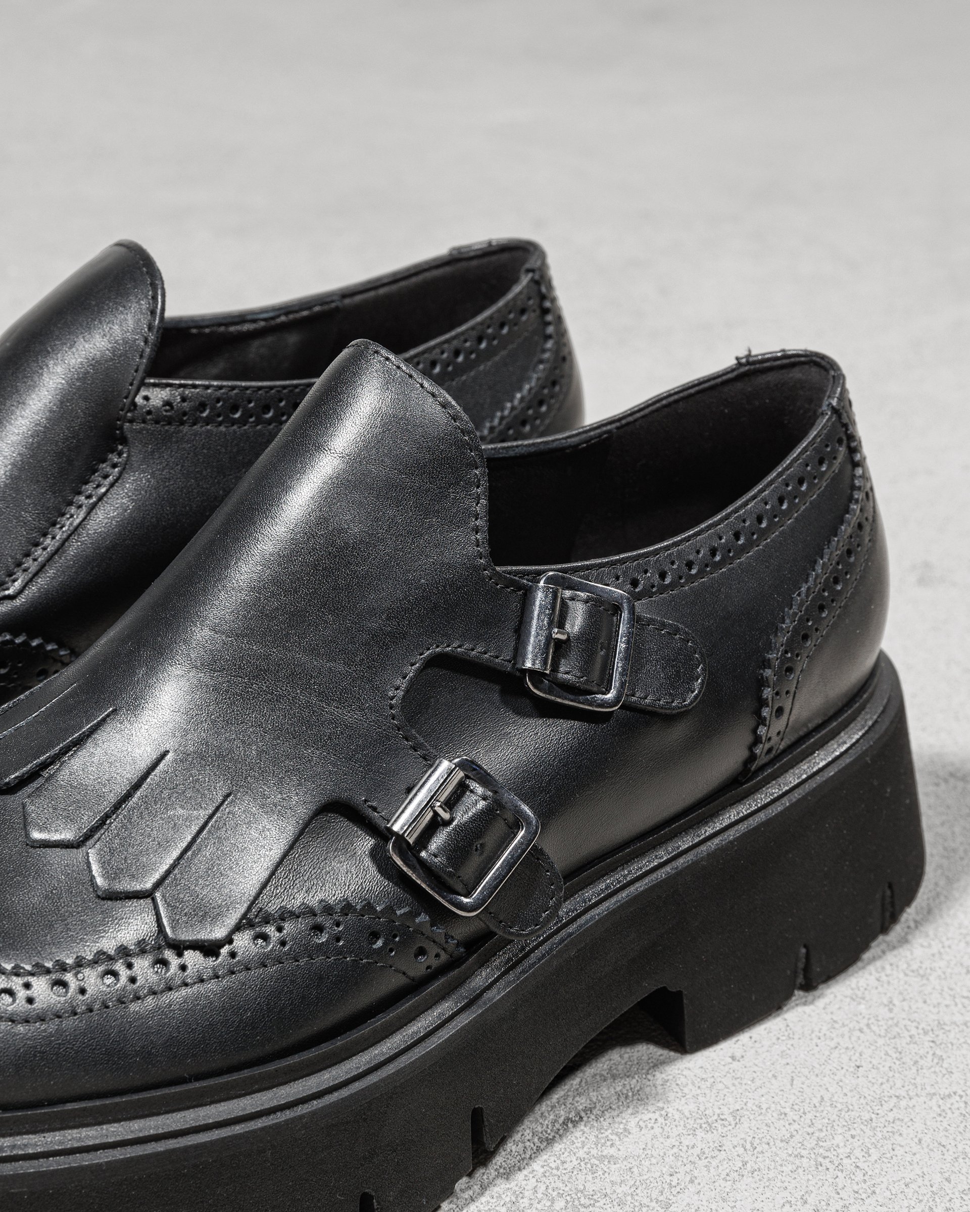 Черные кожаные монки - Image 4 of 5