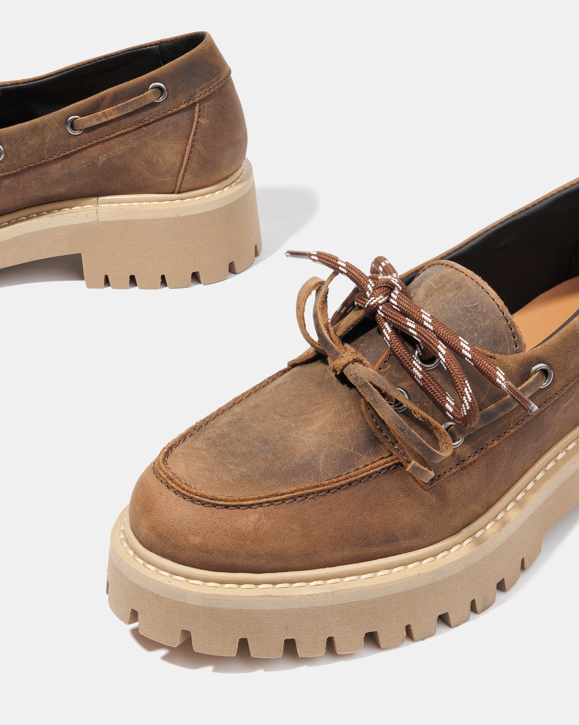 Темно-коричневые женские туфли из натуральной кожи - Image 4 of 5