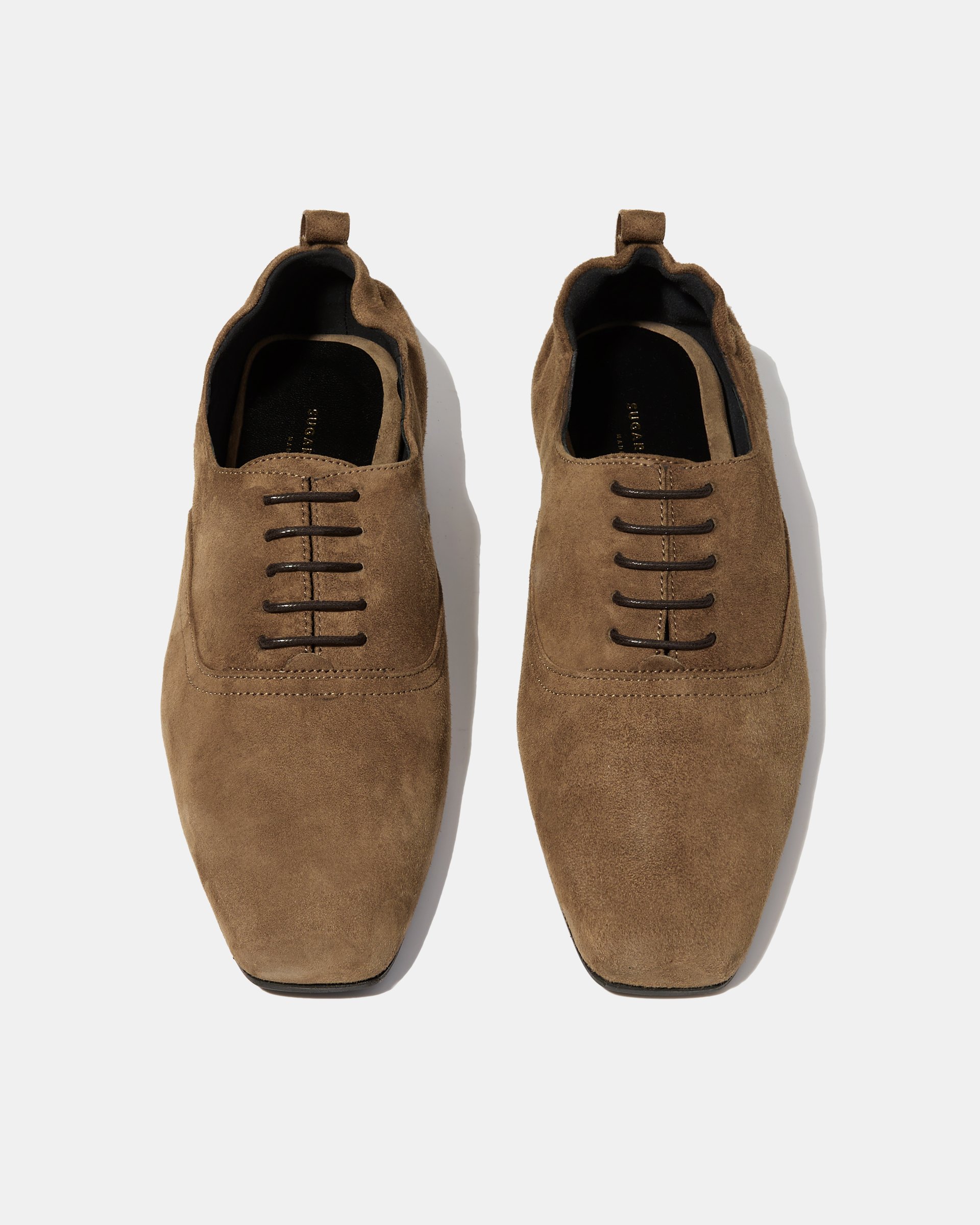 Бежевые замшевые туфли - Image 3 of 5