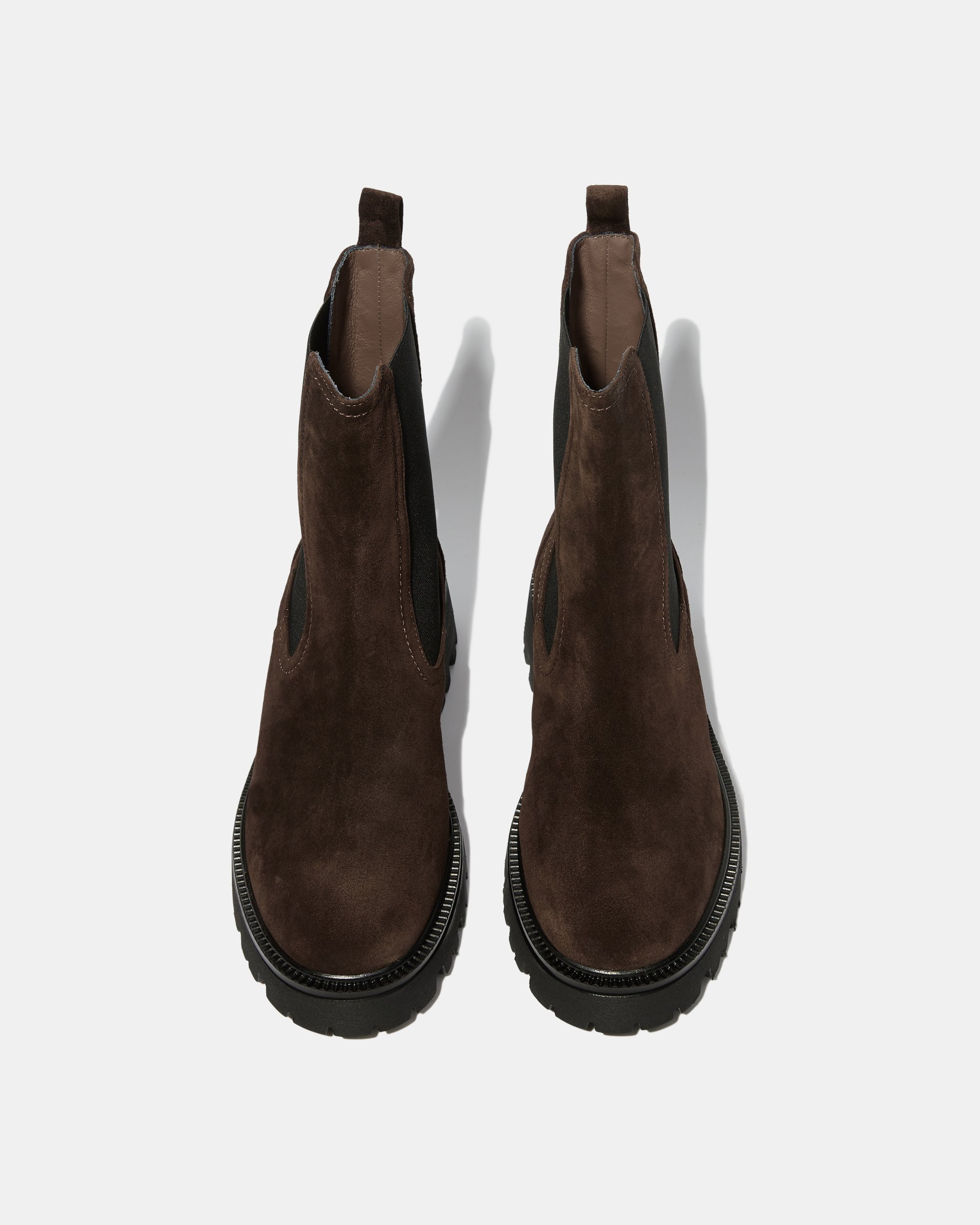 Темно-коричневые замшевые ботинки - Image 3 of 4