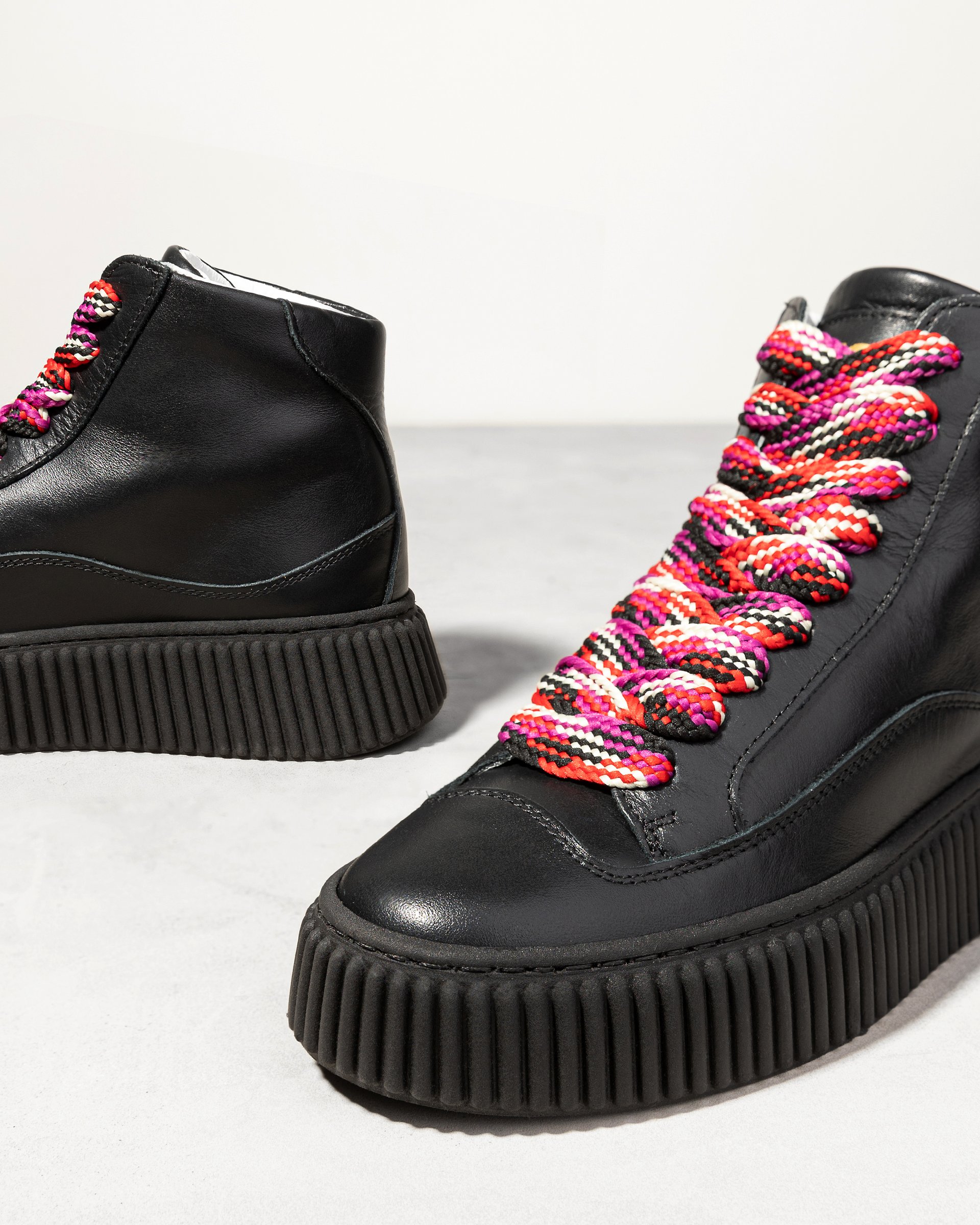 Черные кожаные кеды - Image 4 of 4