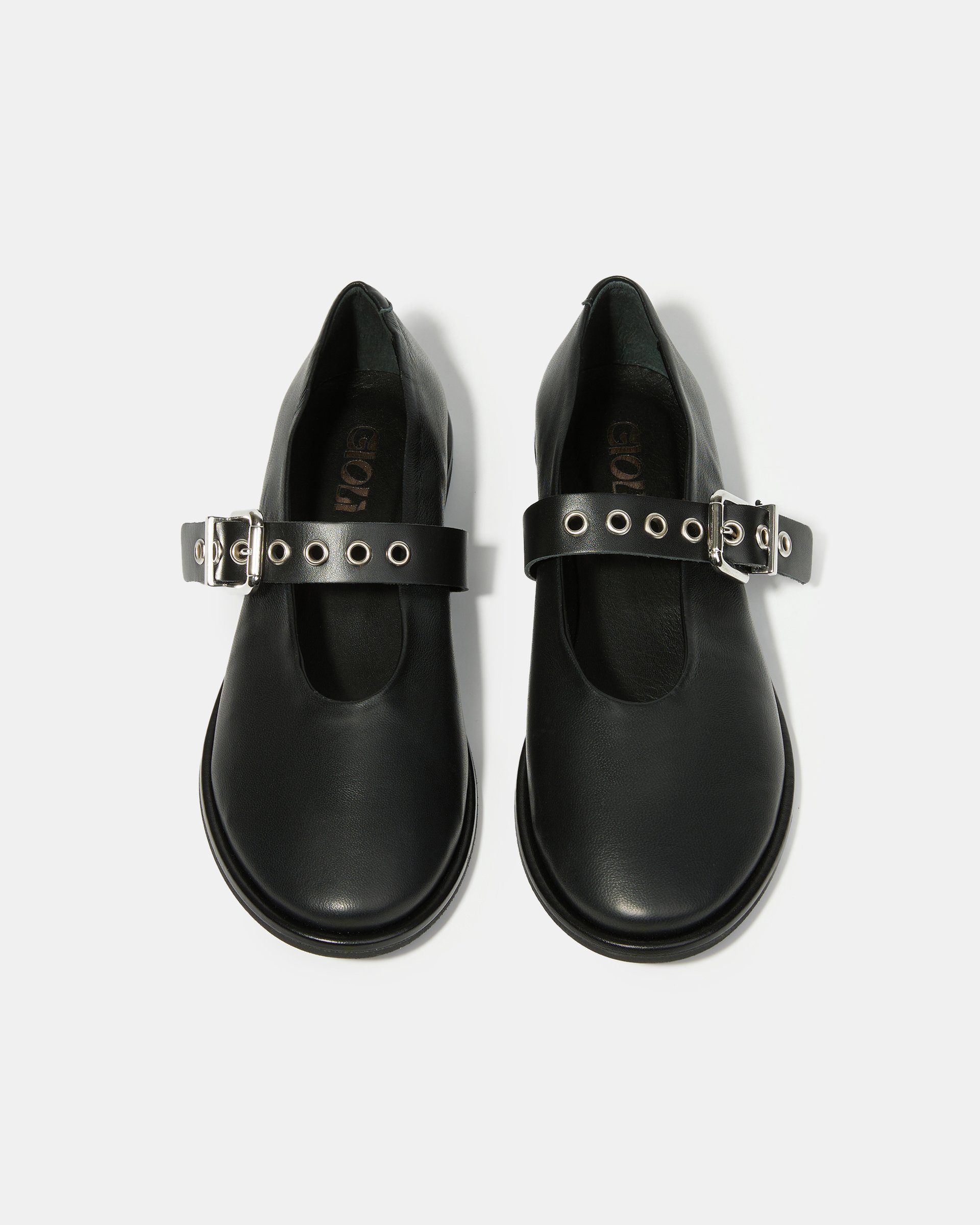 Черные кожаные балетки - Image 3 of 5