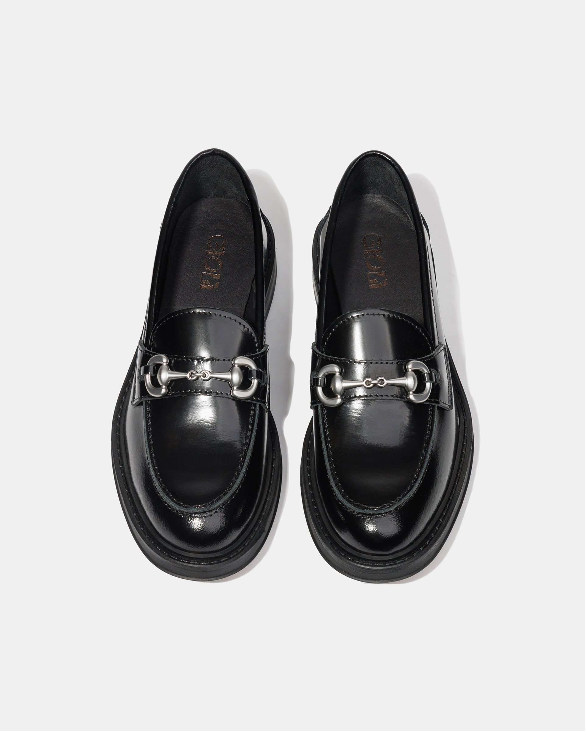 Черные кожаные лоферы - Image 4 of 5