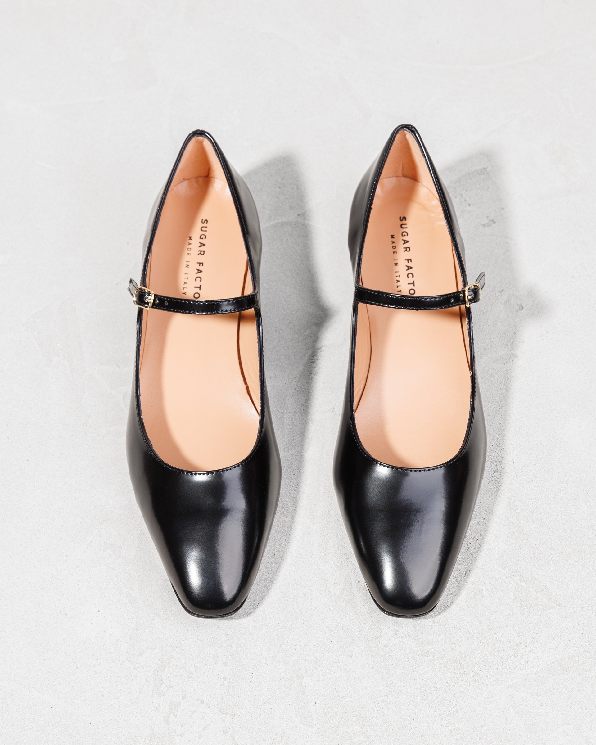 Черные кожаные туфли на ремешке - Image 3 of 6