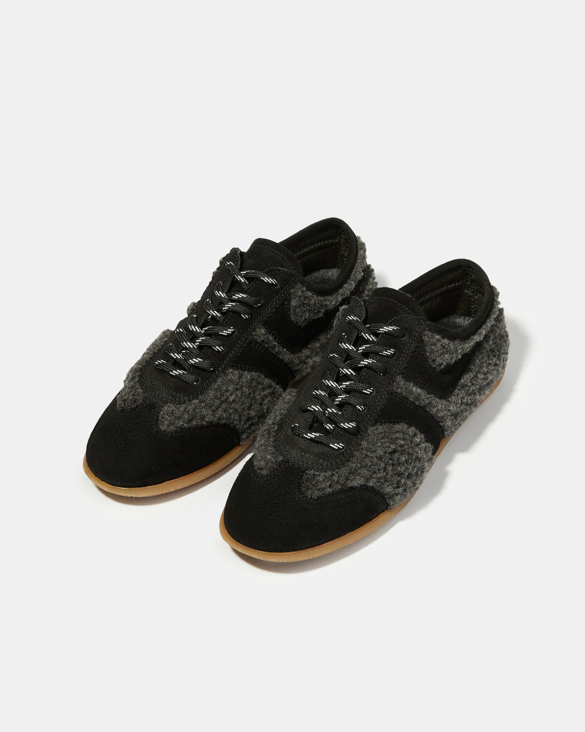 Черные замшевые кеды - Image 2 of 4