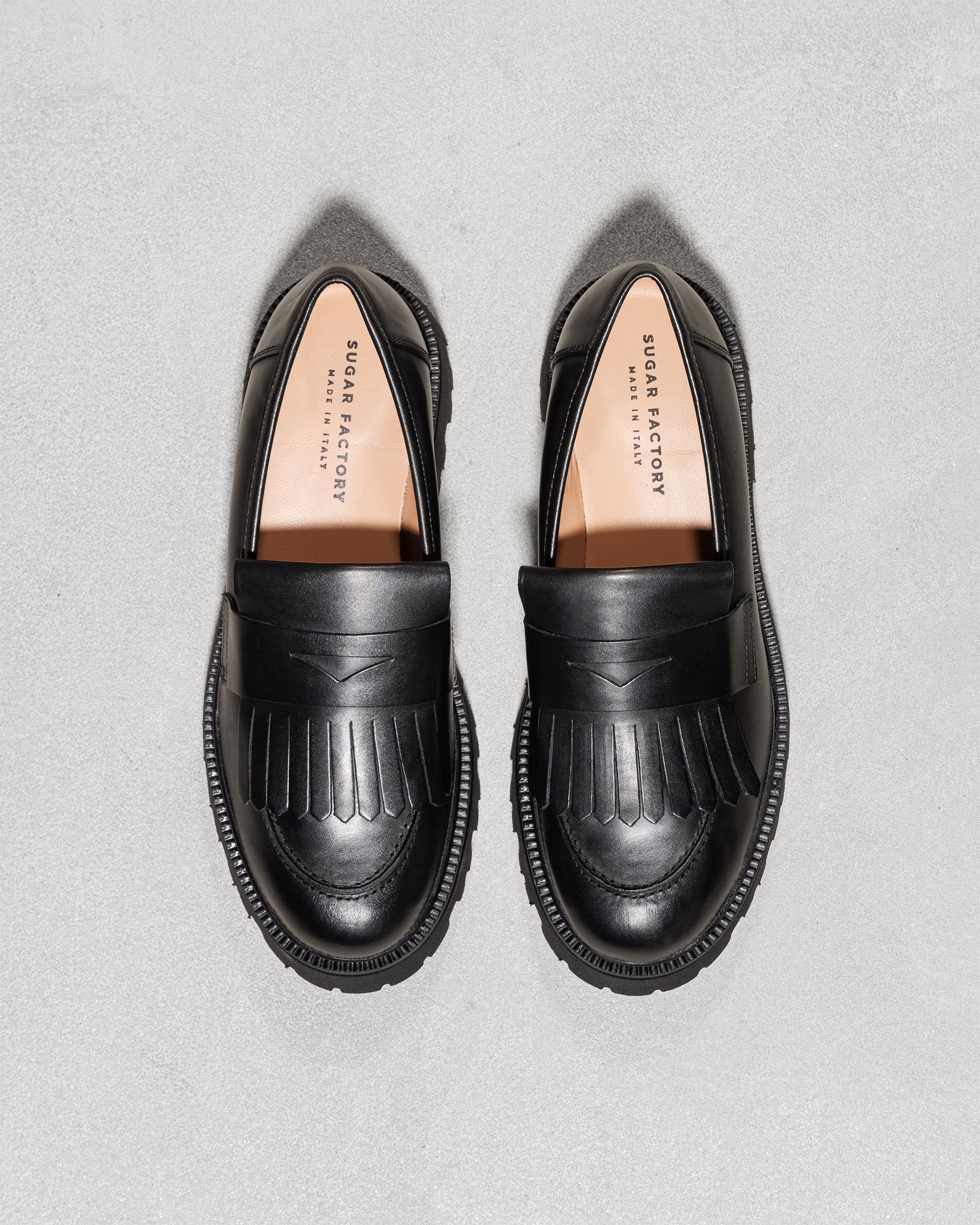 Черные кожаные лоферы - Image 2 of 4