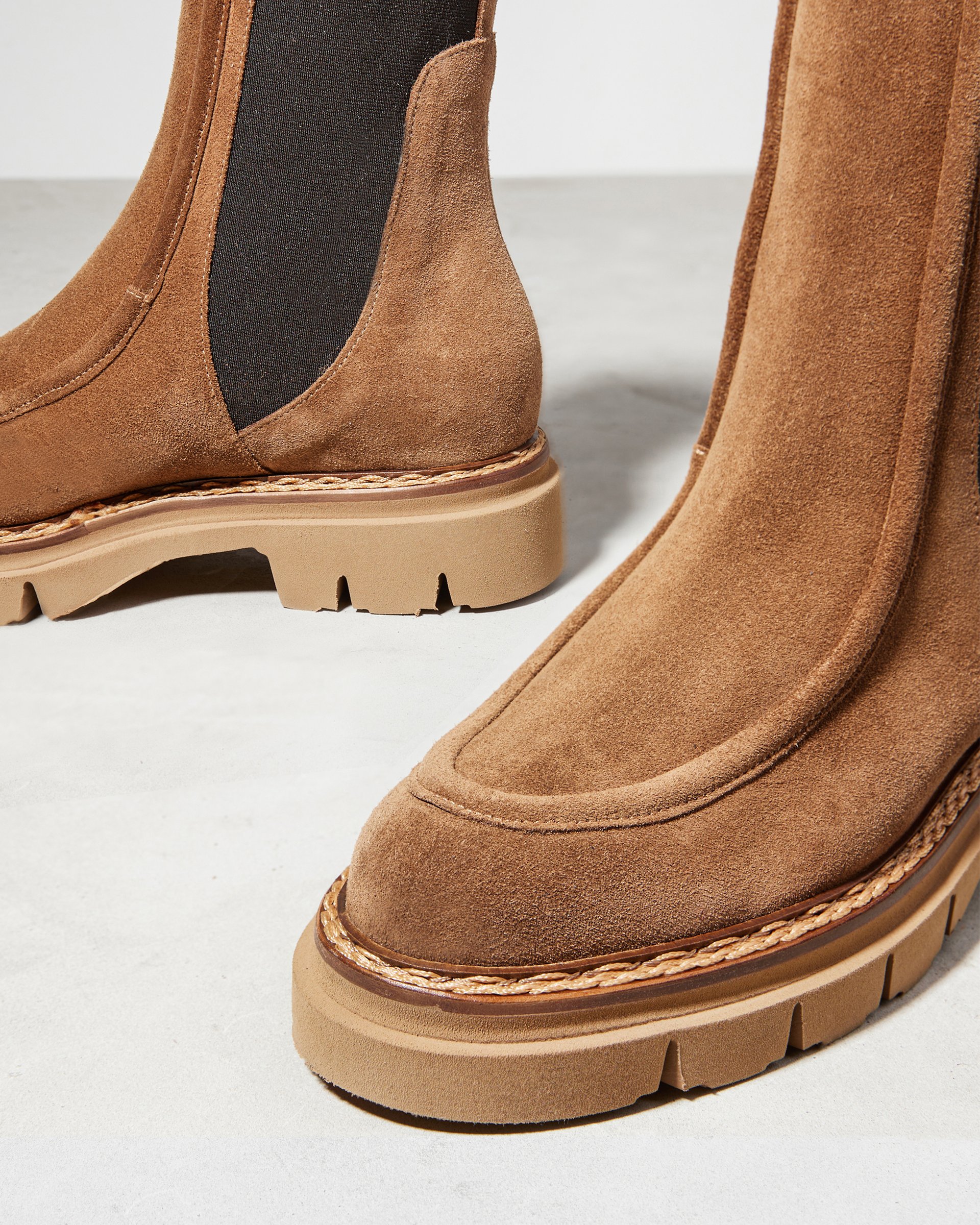 Коричневые ботинки из замши - Image 4 of 6