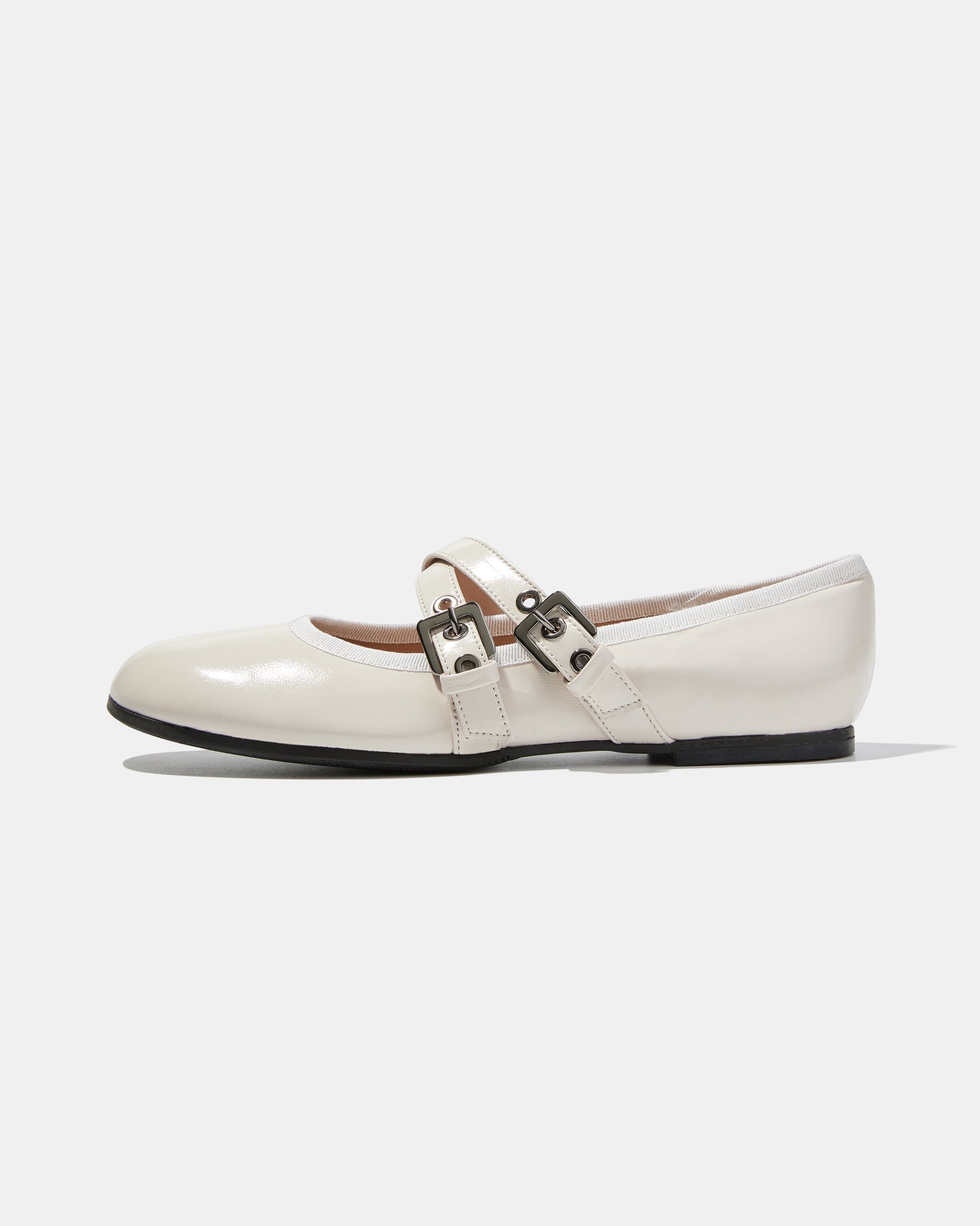 Белые туфли из натуральной кожи - Main image