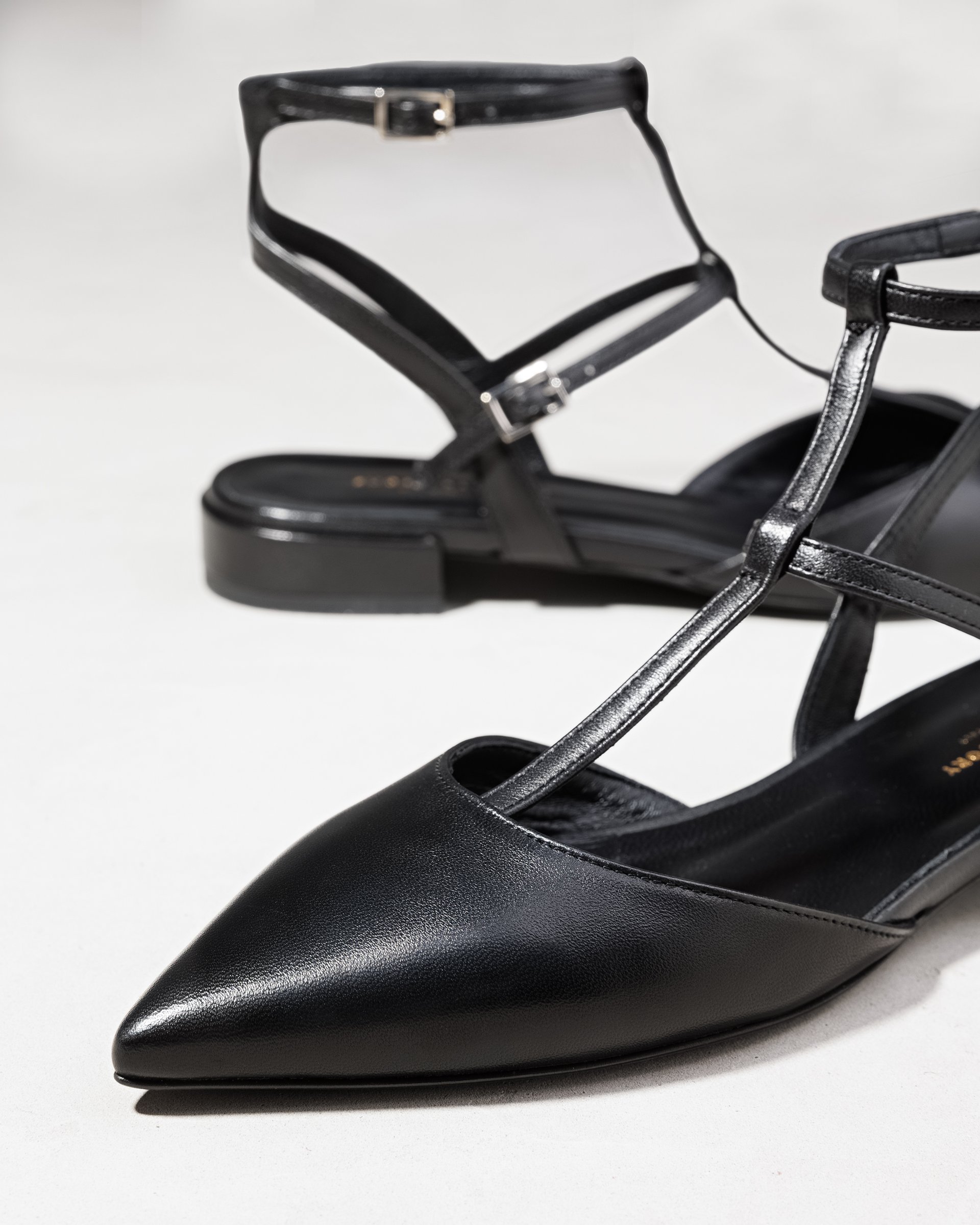 Черные туфли из натуральной кожи - Image 4 of 6