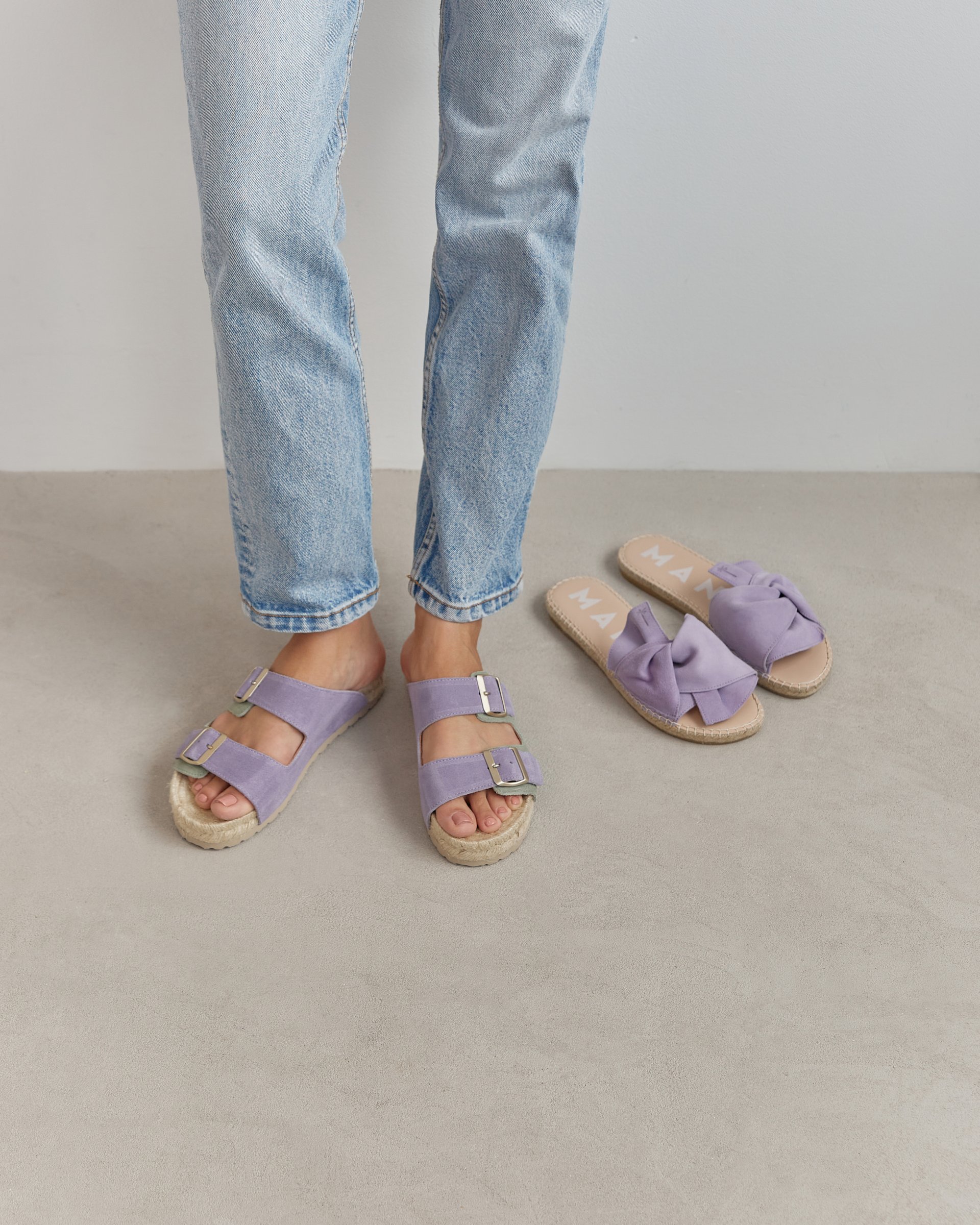 Замшевые шлепанцы - Image 5 of 7