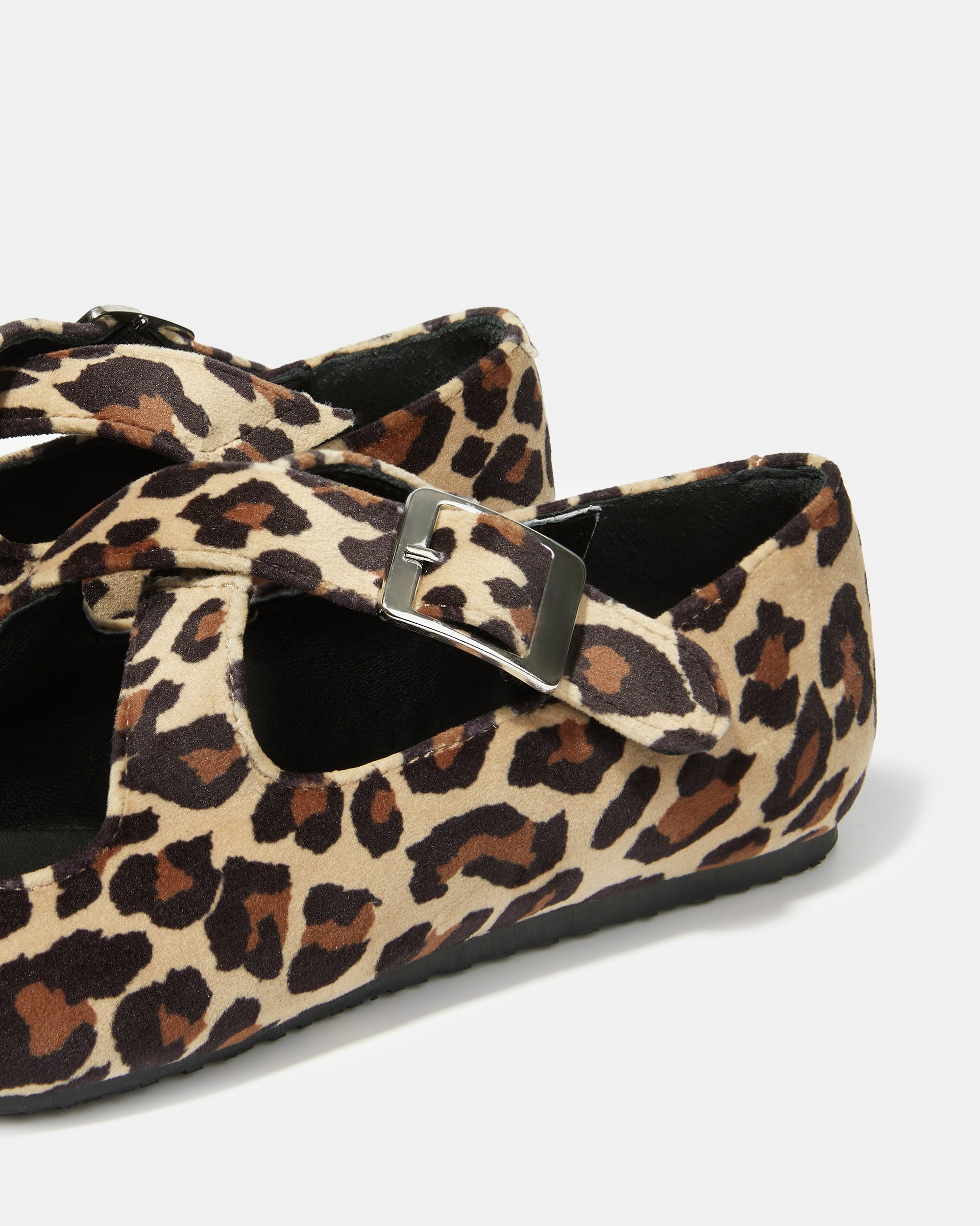 Туфли из вельвета с леопардовым принтом - Image 5 of 5