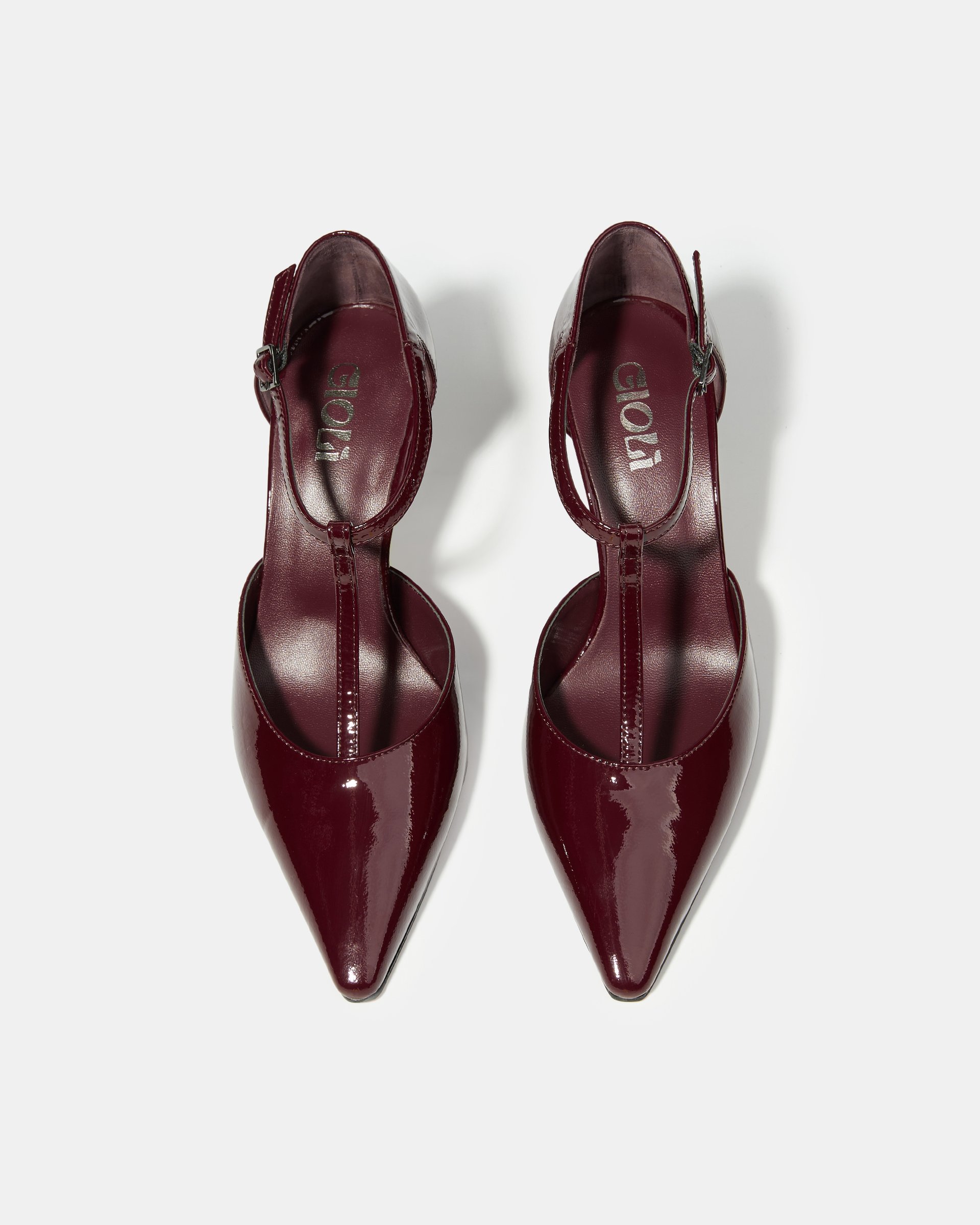 Кожаные туфли винного цвета - Image 3 of 5