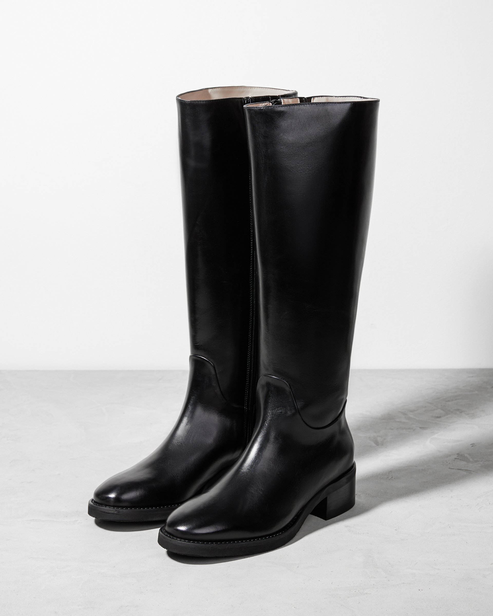 Черные сапоги из натуральной кожи - Image 2 of 6