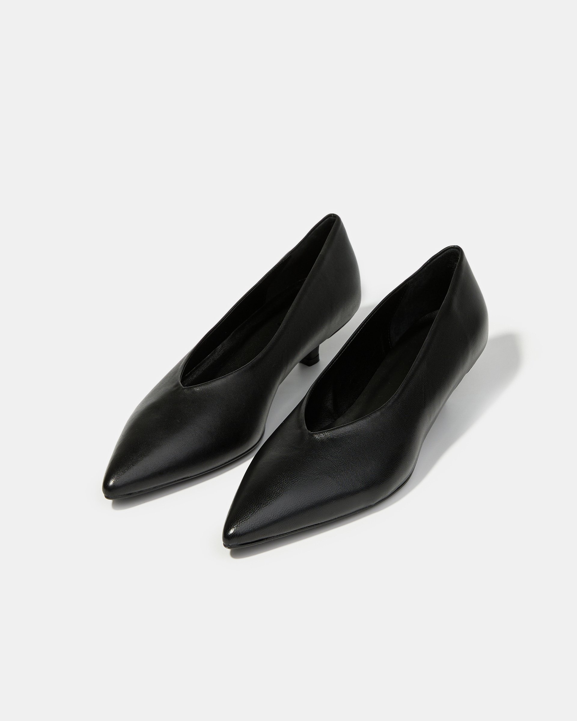 Черные кожаные туфли - Image 2 of 5