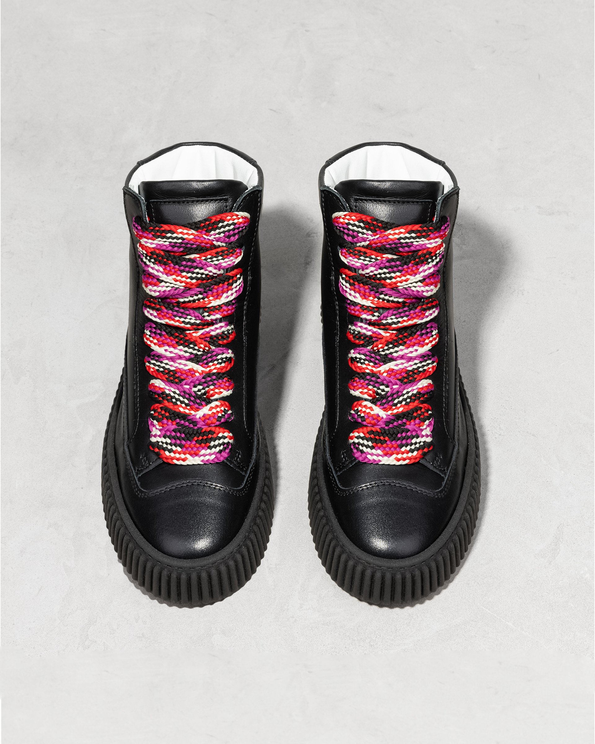 Черные кожаные кеды - Main image