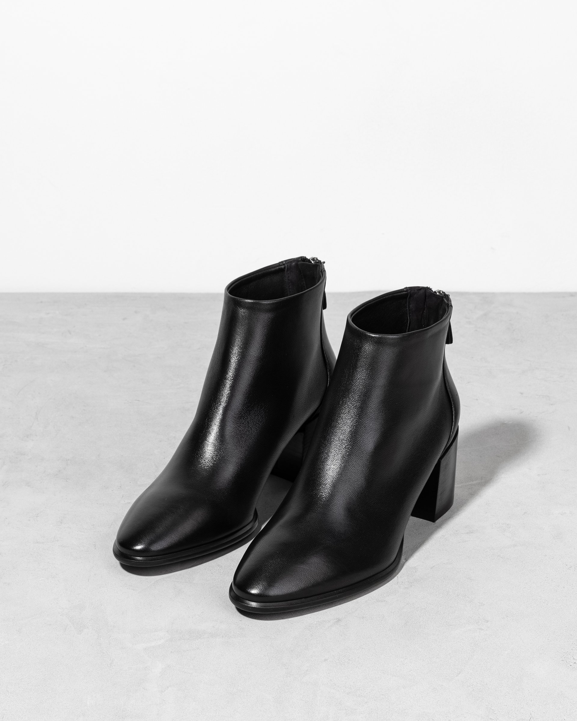 Черные ботильоны из натуральной кожи - Image 2 of 5