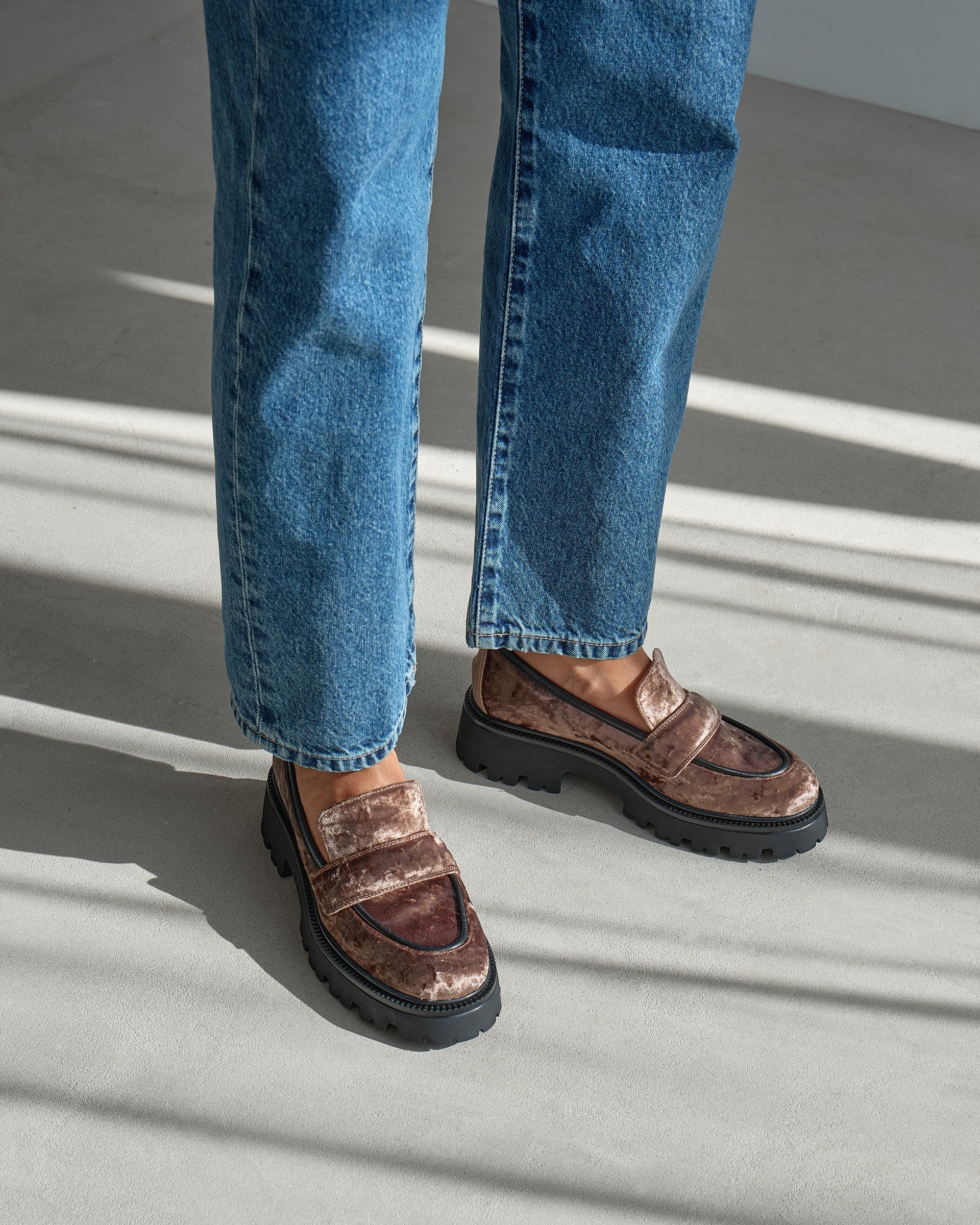 Лоферы из велюра - Image 6 of 8