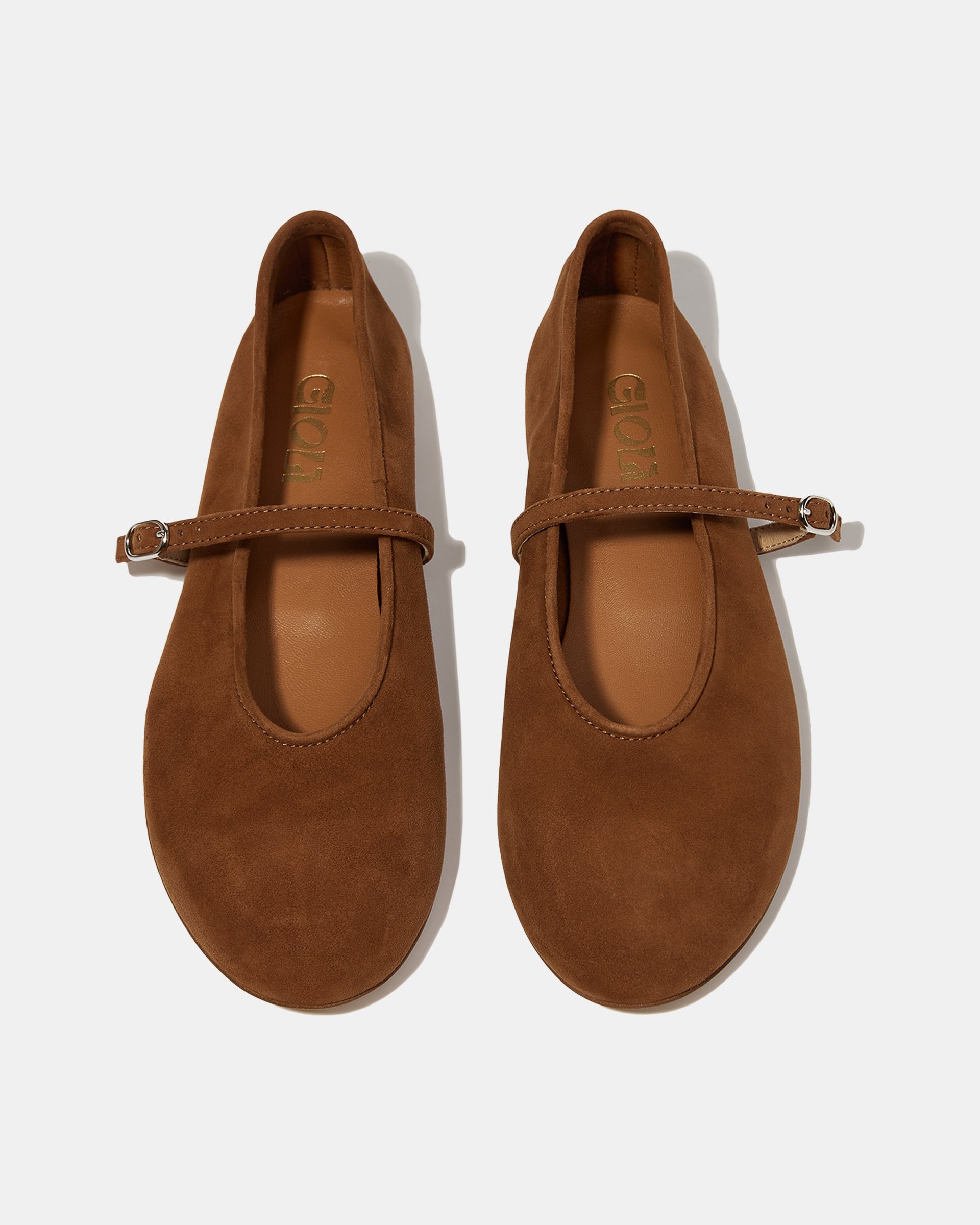 Коричневые замшевые балетки - Image 3 of 4