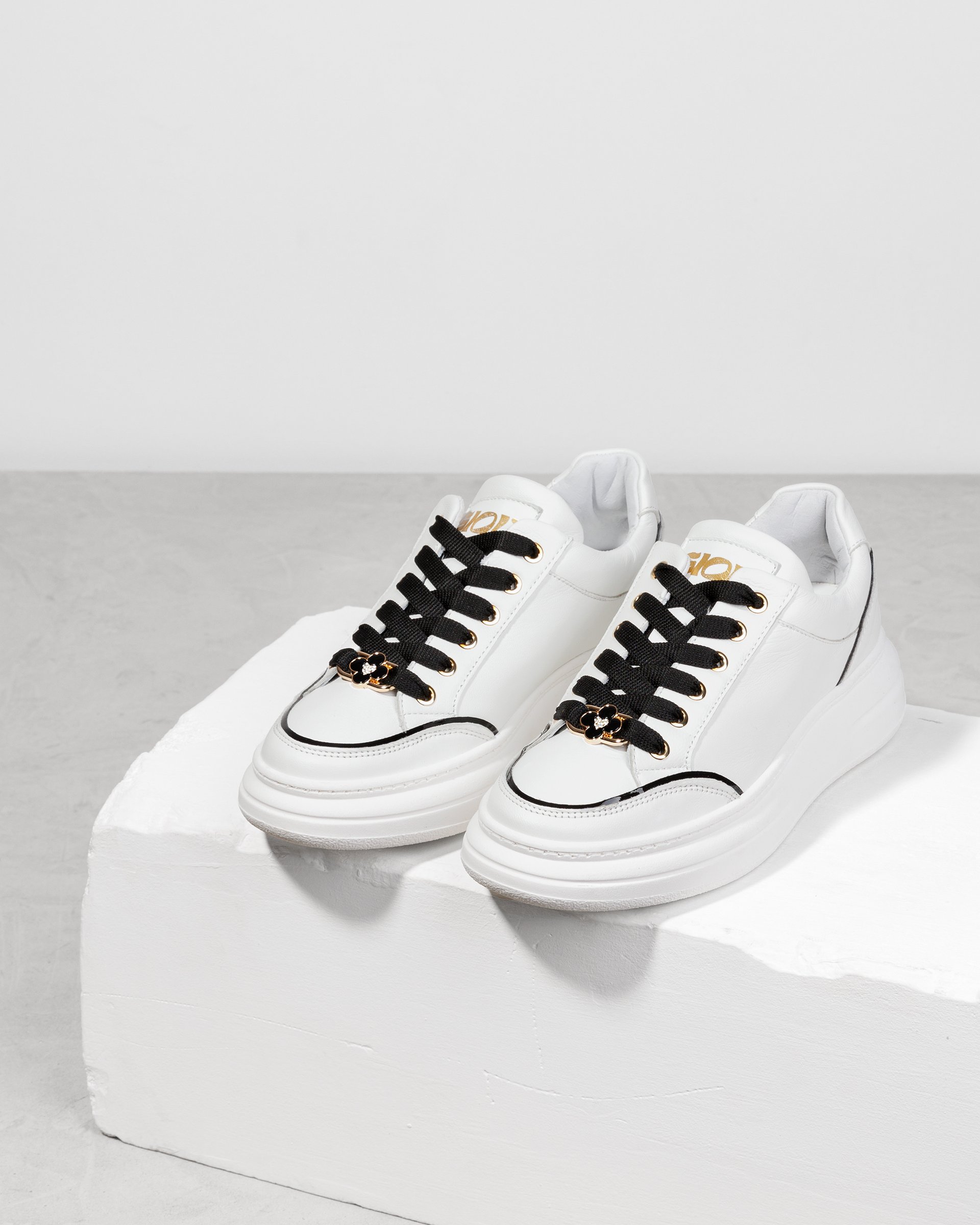 Белые кожаные кеды - Image 2 of 7