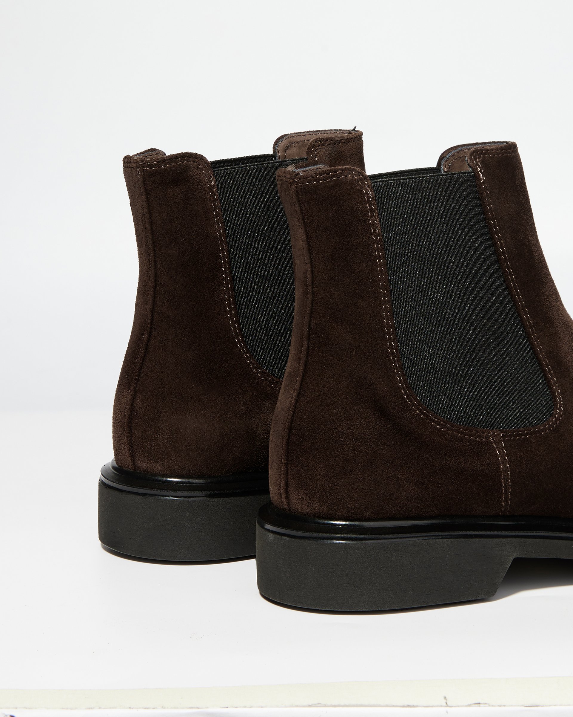 Темно-коричневые замшевые ботинки - Image 4 of 4