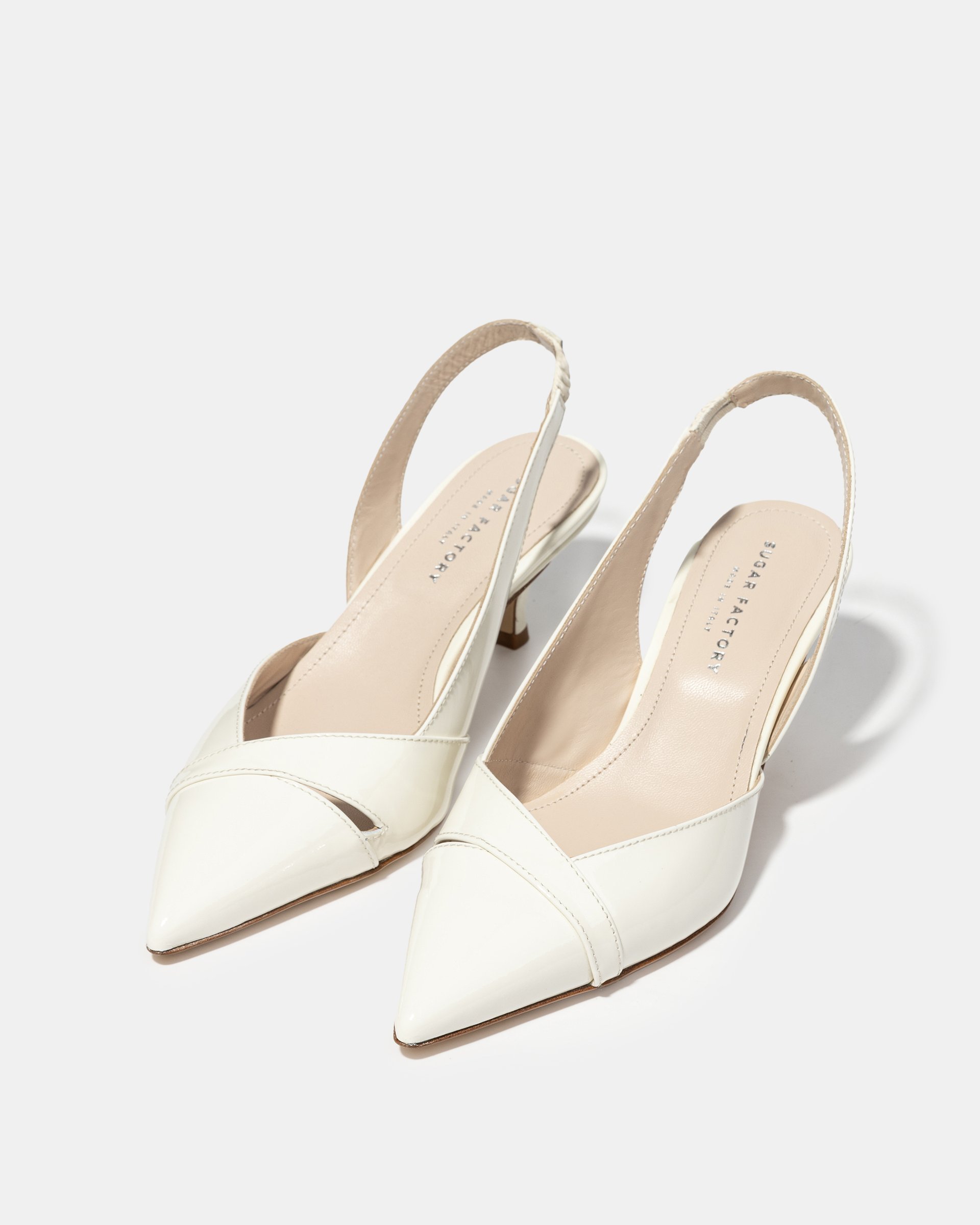 Белые лакированные туфли - Image 2 of 5