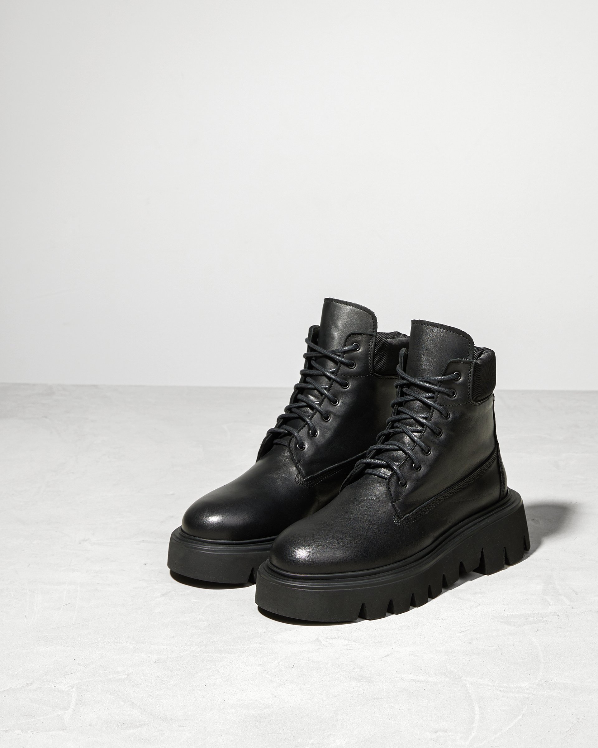 Черные ботинки из натуральной кожи - Image 4 of 7